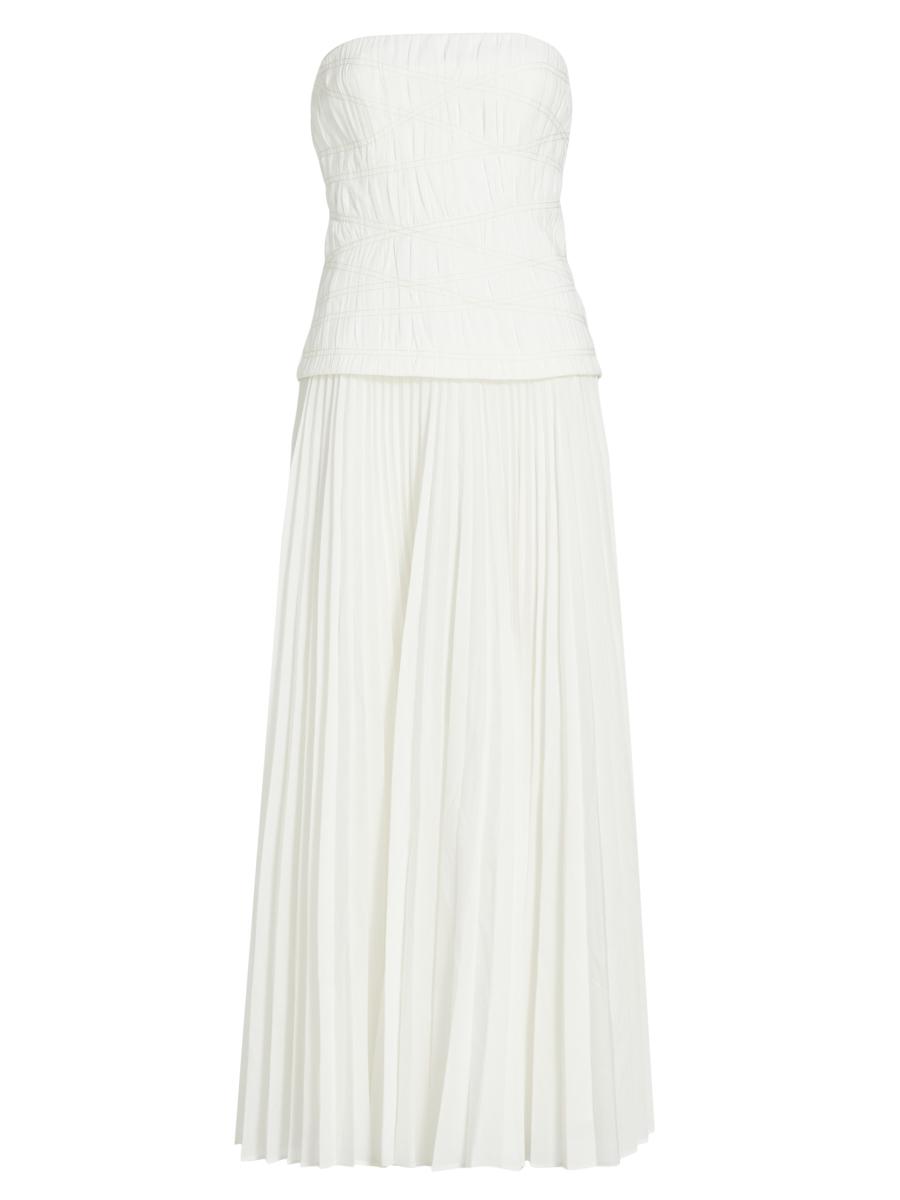 knee length dresses for ladies Acler Women's Brayswick Midi Dress