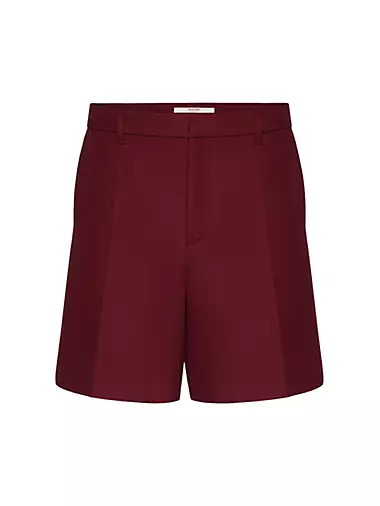 Double Lightweight Cotton Bermuda Shorts