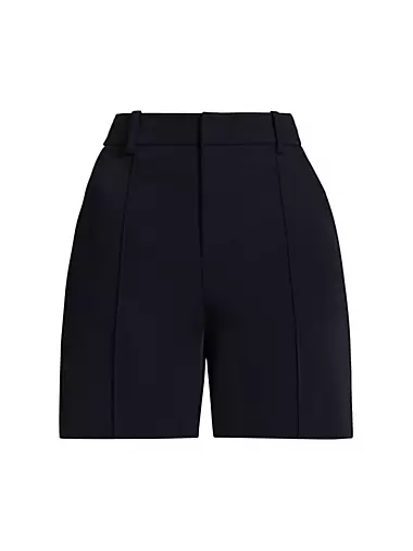 Soft Suiting Seamed Shorts