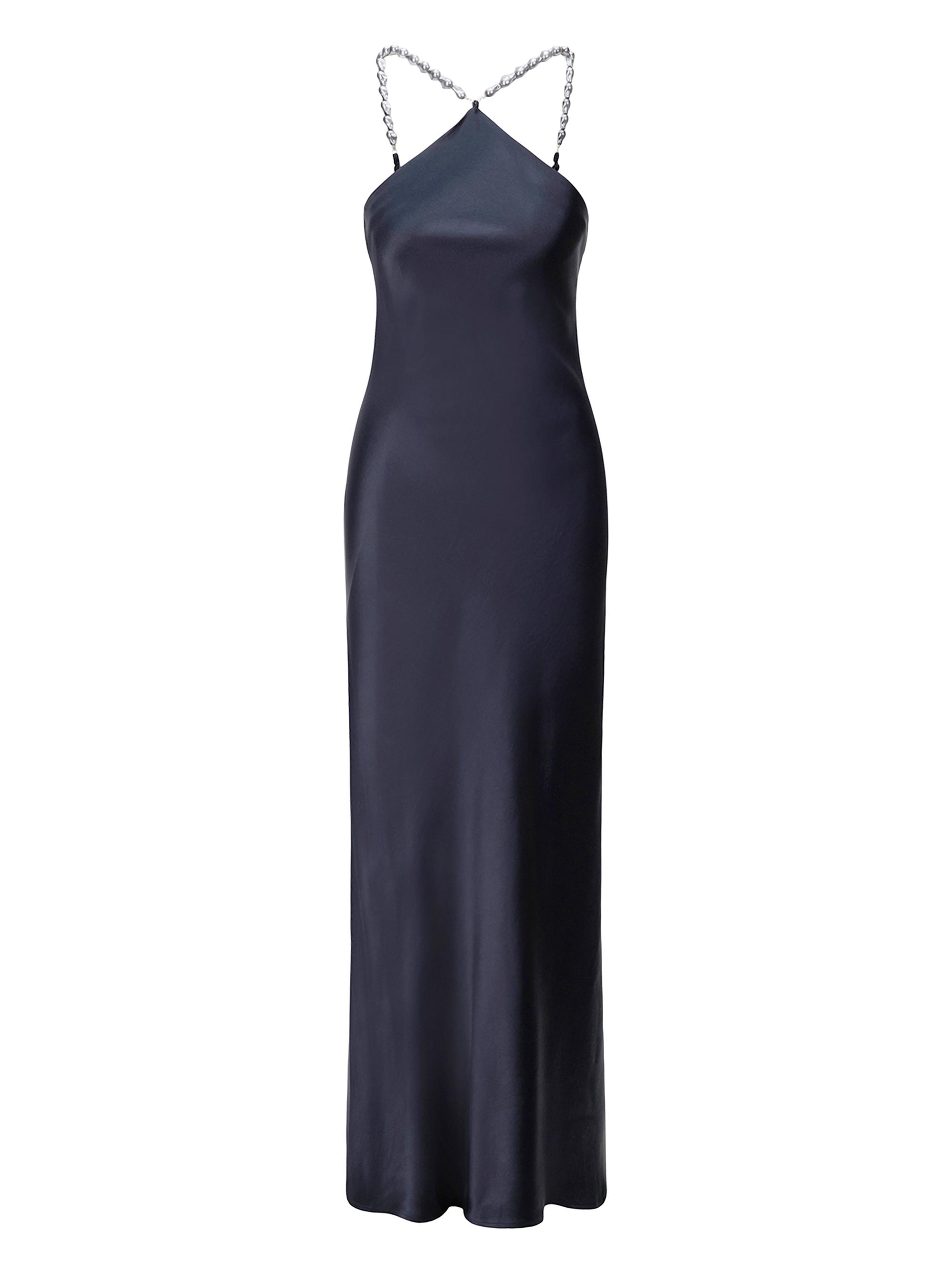 Cadence Satin Maxi Dress