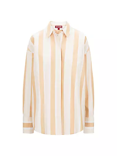 Colton Striped Button-Up Shirt