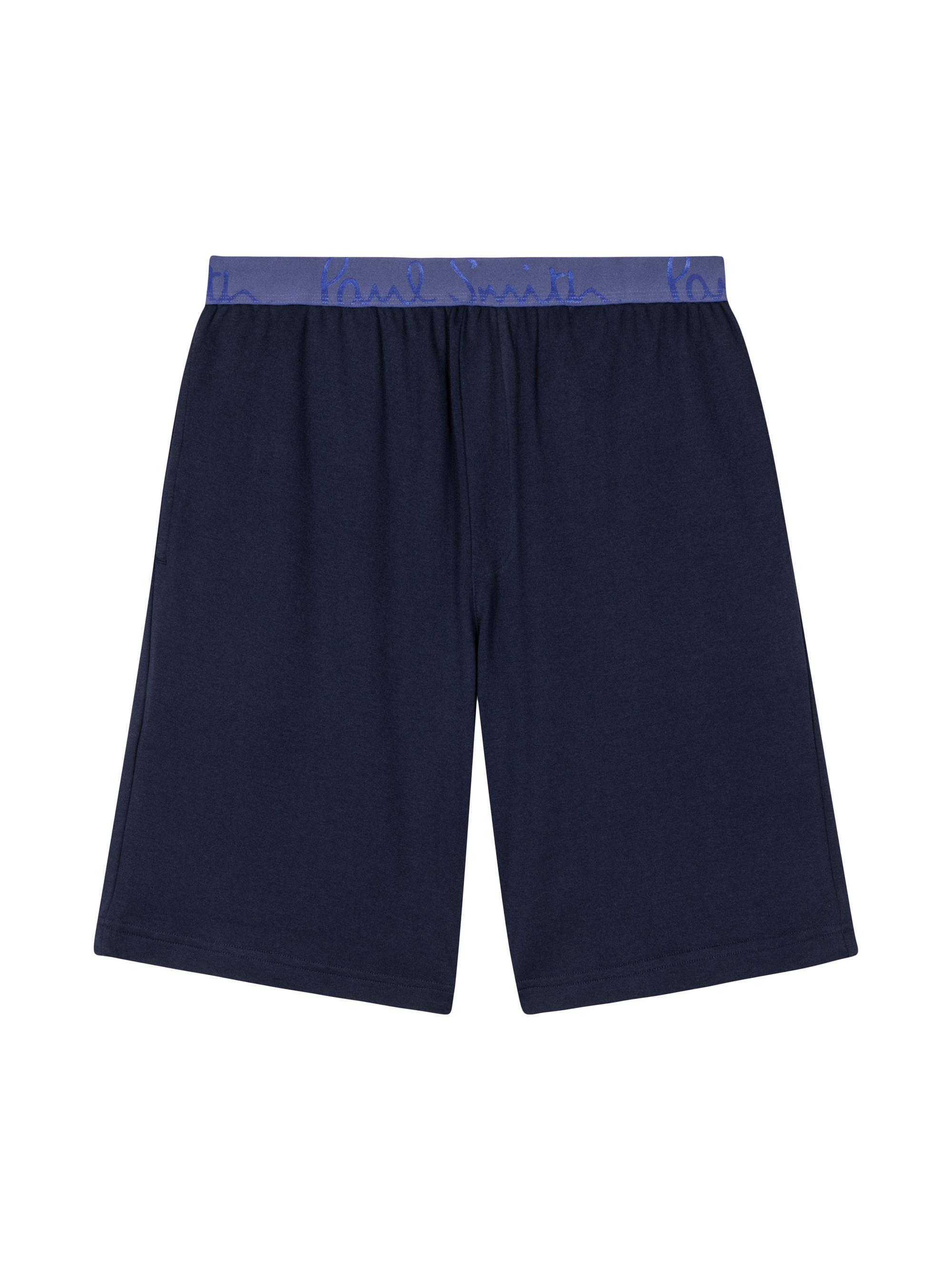 Paul Smith Men's Logo Waistband Shorts - Inky Blue