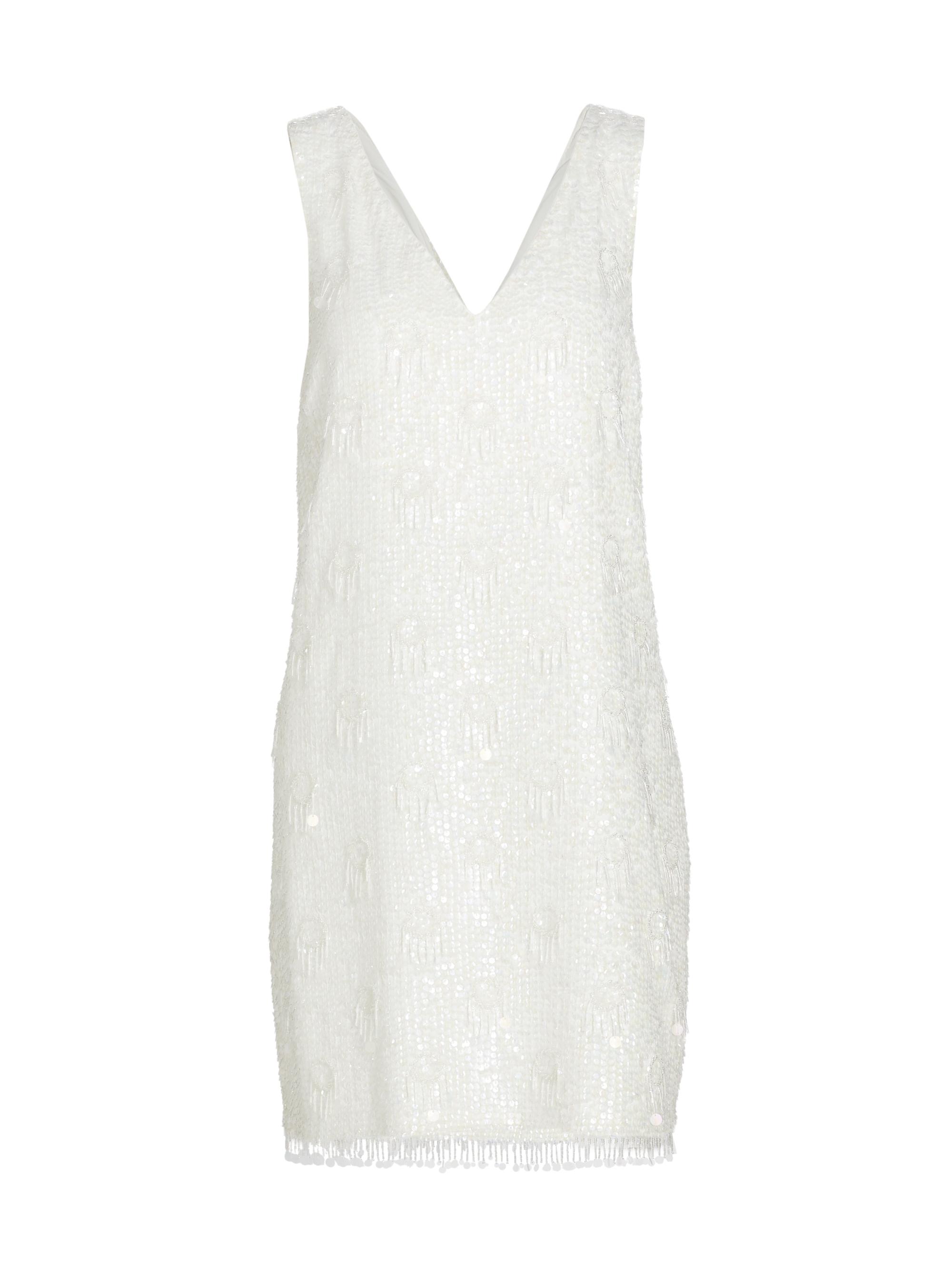 Kobi Halperin Women's Flo Beaded & Sequined Minidress - White