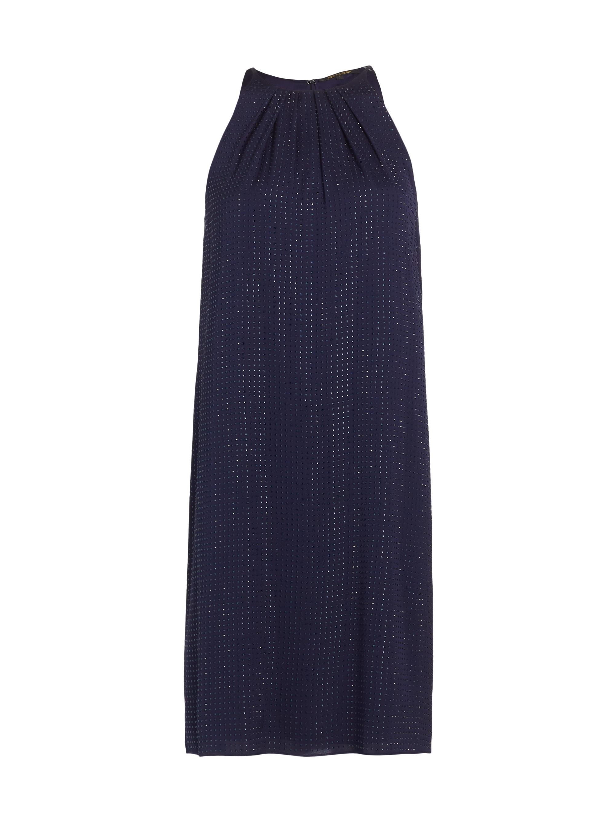 Kobi Halperin Women's Brenna Crystal-Embellished Shift Dress - Midnight Blue