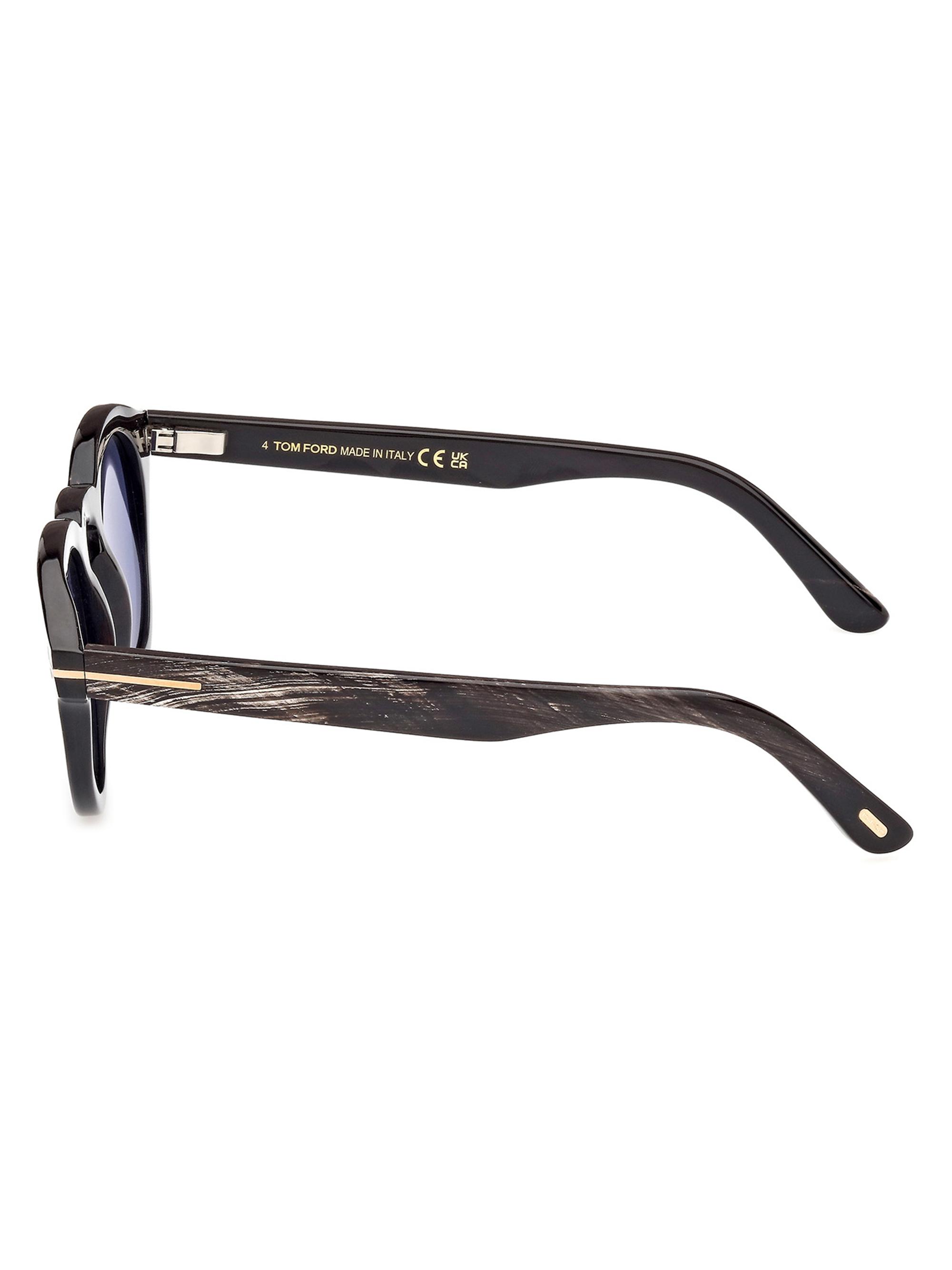 TOM FORD 47MM Round Sunglasses | Saks Fifth Avenue