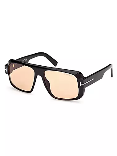 Turner 58MM Navigator Sunglasses