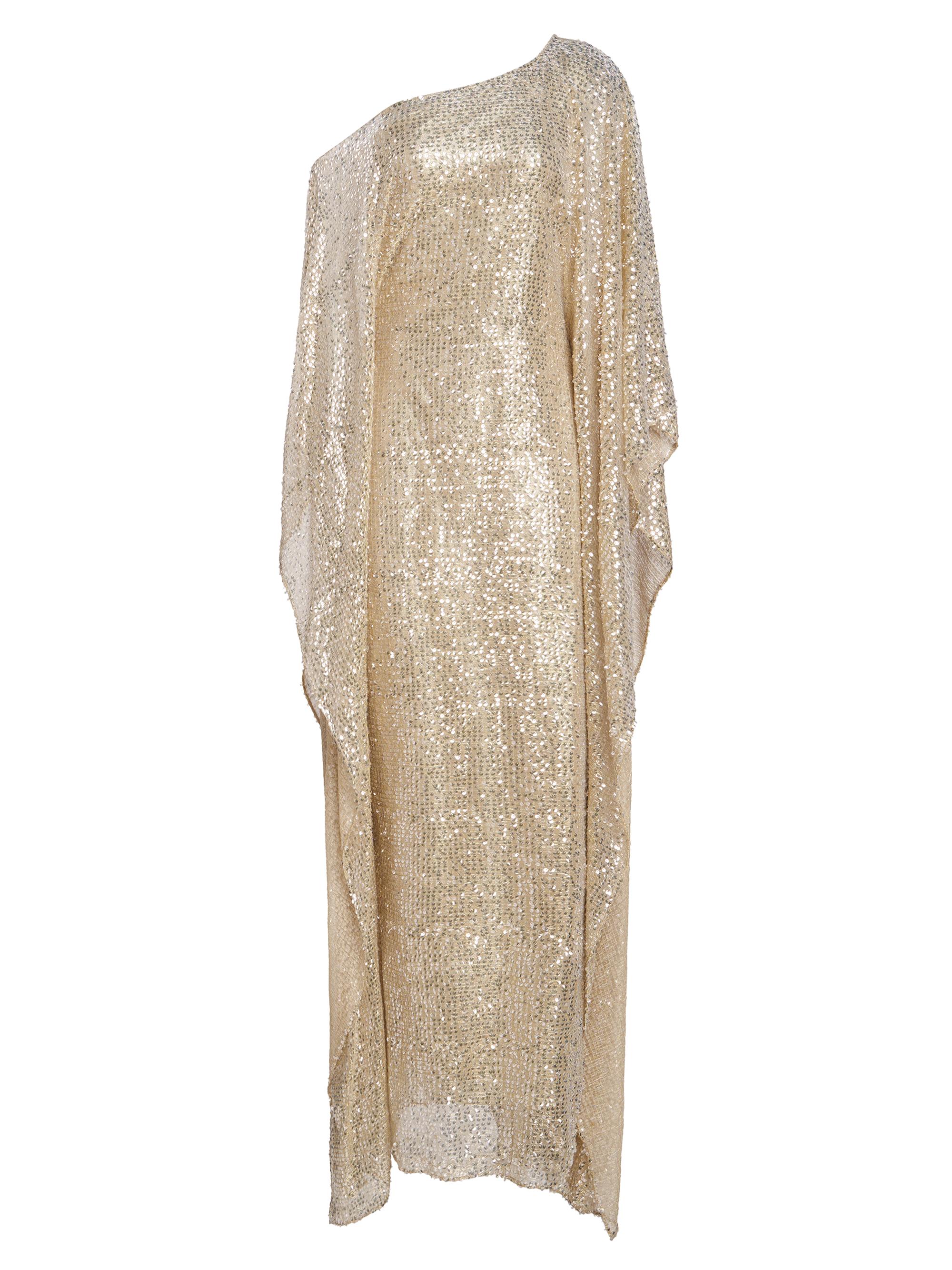 ガウンコート Vintage JQD satin china gown Vintage 1960s-1970s Chinese Silk Satin Evening Coat Made in Hong