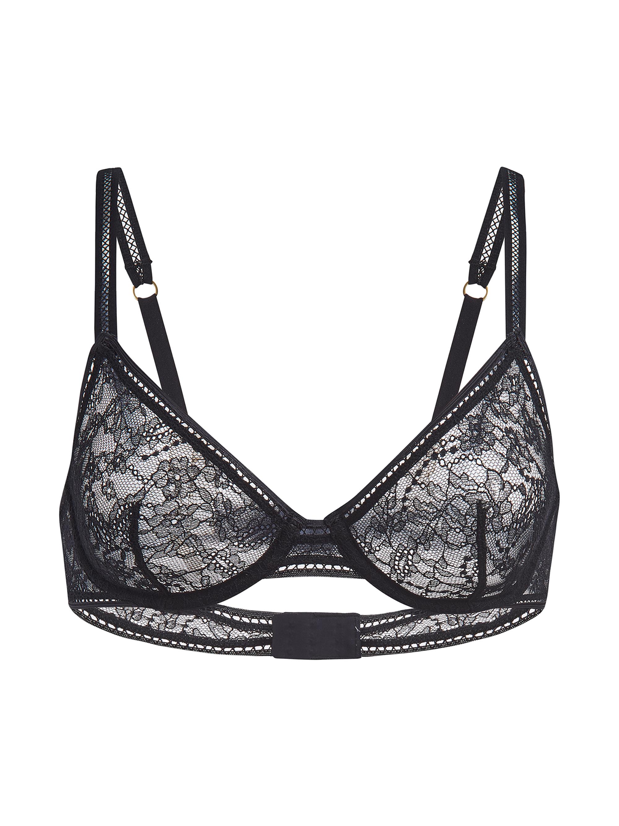 Wolford Women's Lace Demi Bra - Black