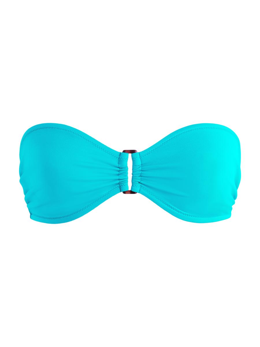 Vilebrequin Women's Bandeau Bikini Top In Vert Disco