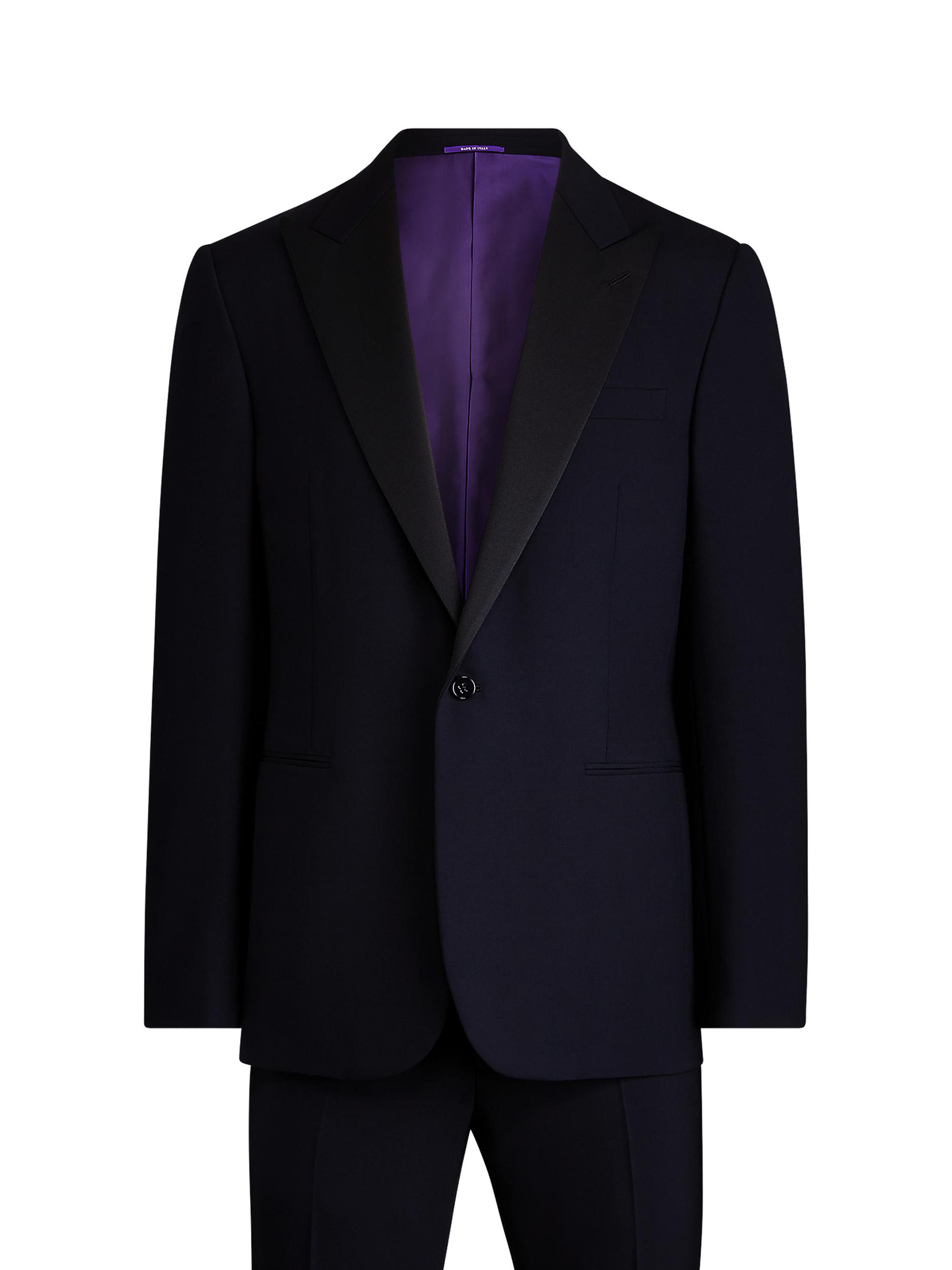 Ralph Lauren Purple Label Kent Pinstriped Wool Suit | Saks Fifth