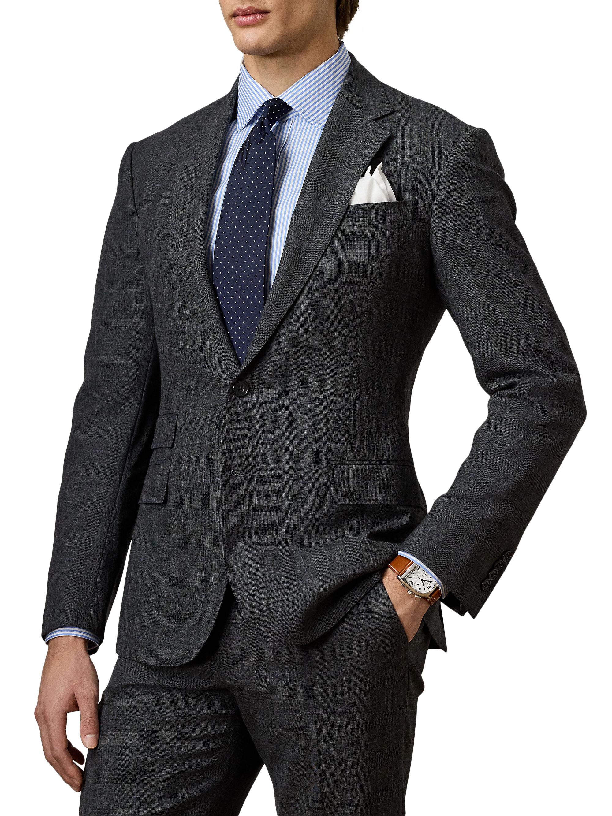 Ralph Lauren Purple Label Kent Wool Single-Breasted Suit | Saks