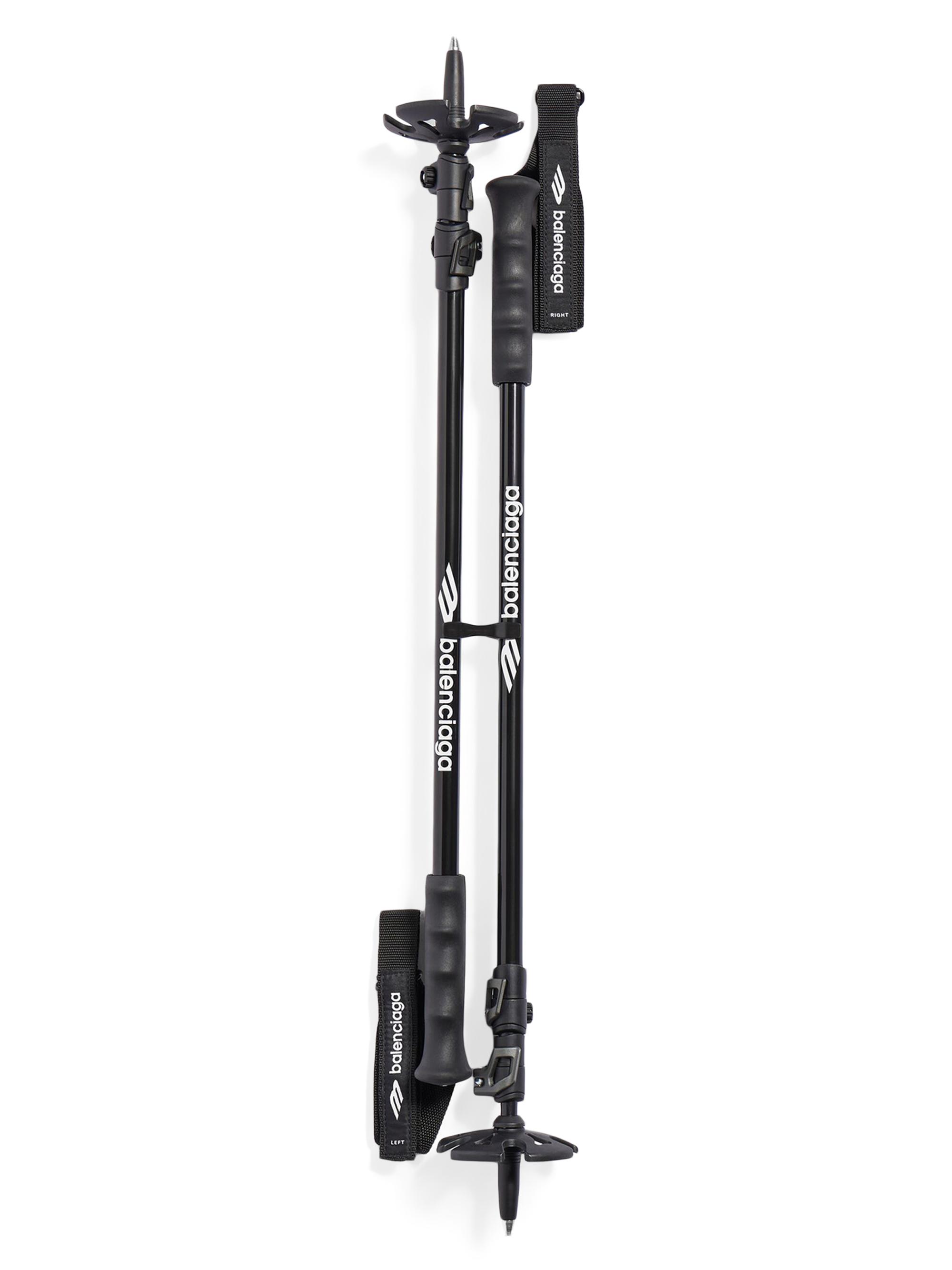 Balenciaga Skiwear Hiking Poles - Black