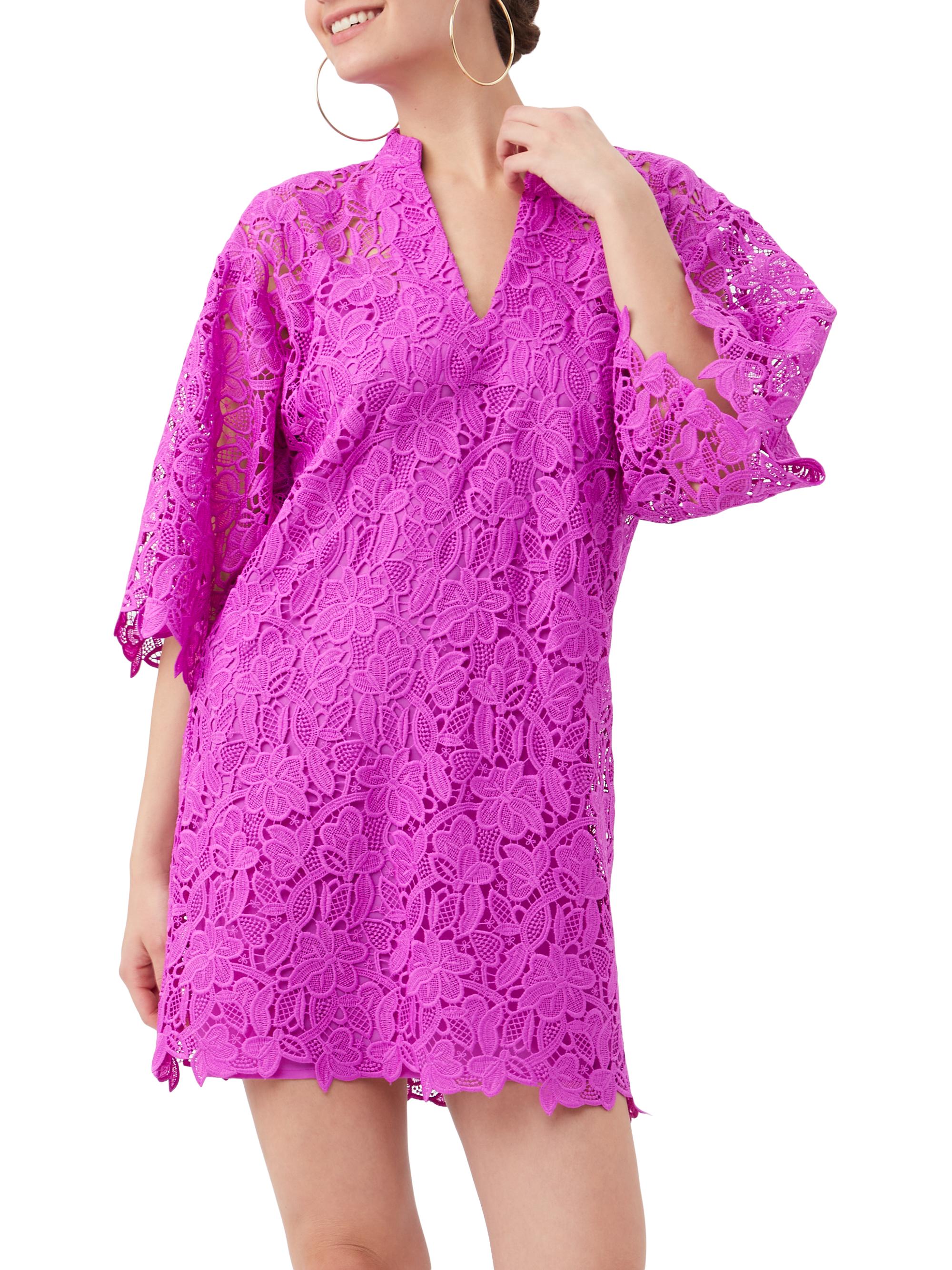Trina Turk Women's La Piazzeta Lace Minidress - Violetta