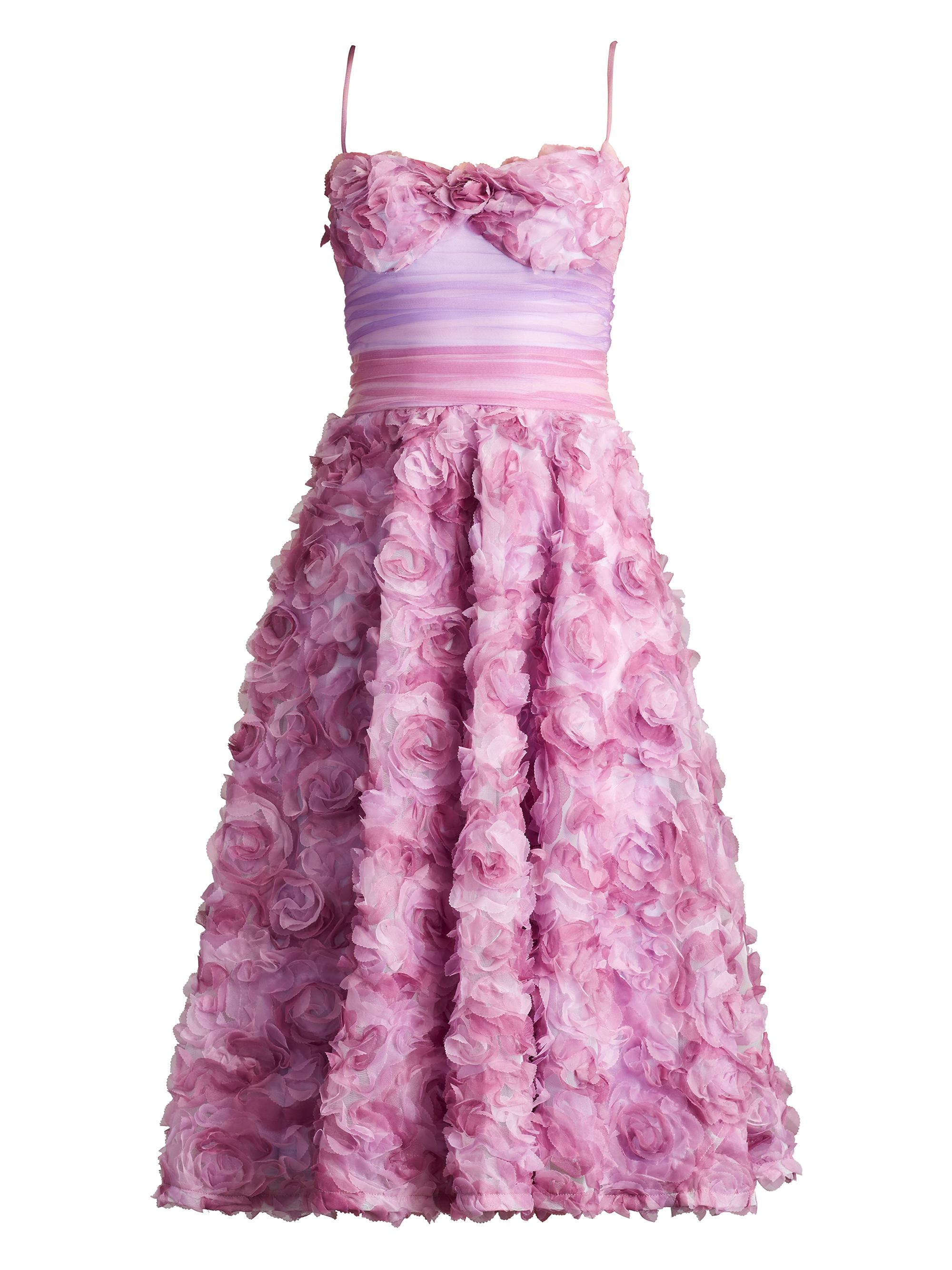 Tadashi Shoji Women's Floral Appliqué Fit-&-Flare Cocktail Dress - Waterlily