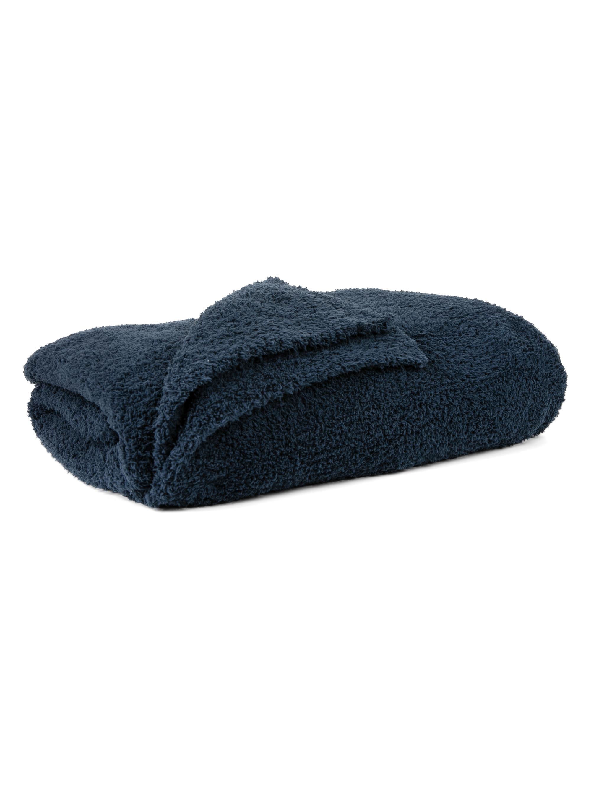 Bearaby Plushknit Cocoon Blanket - Midnight Blue