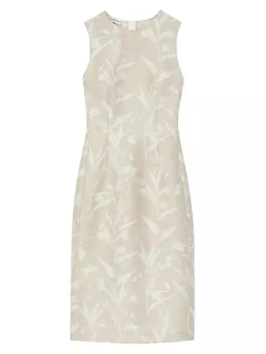 Harpson Darted Cotton-Blend Dress