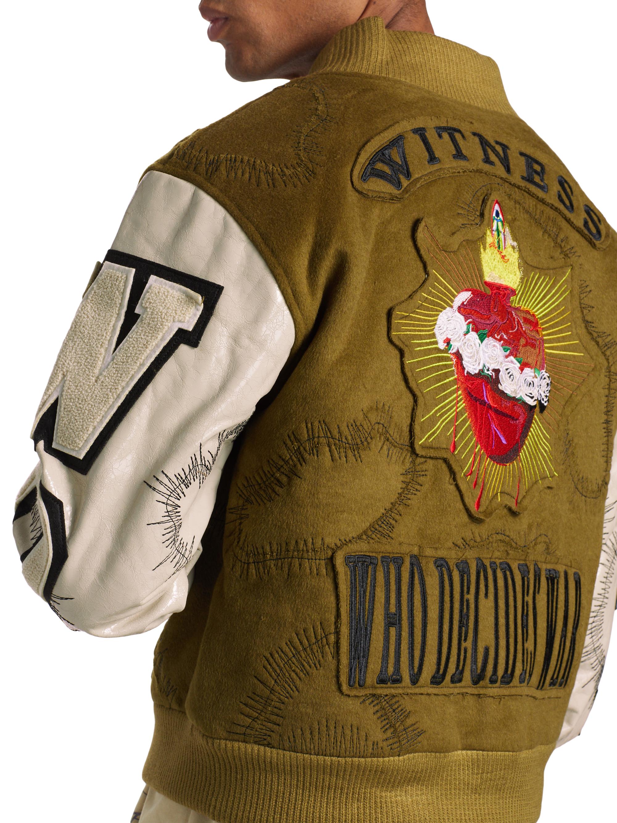Shop Who Decides War Namesake Wool-Blend Varsity Jacket | Saks 