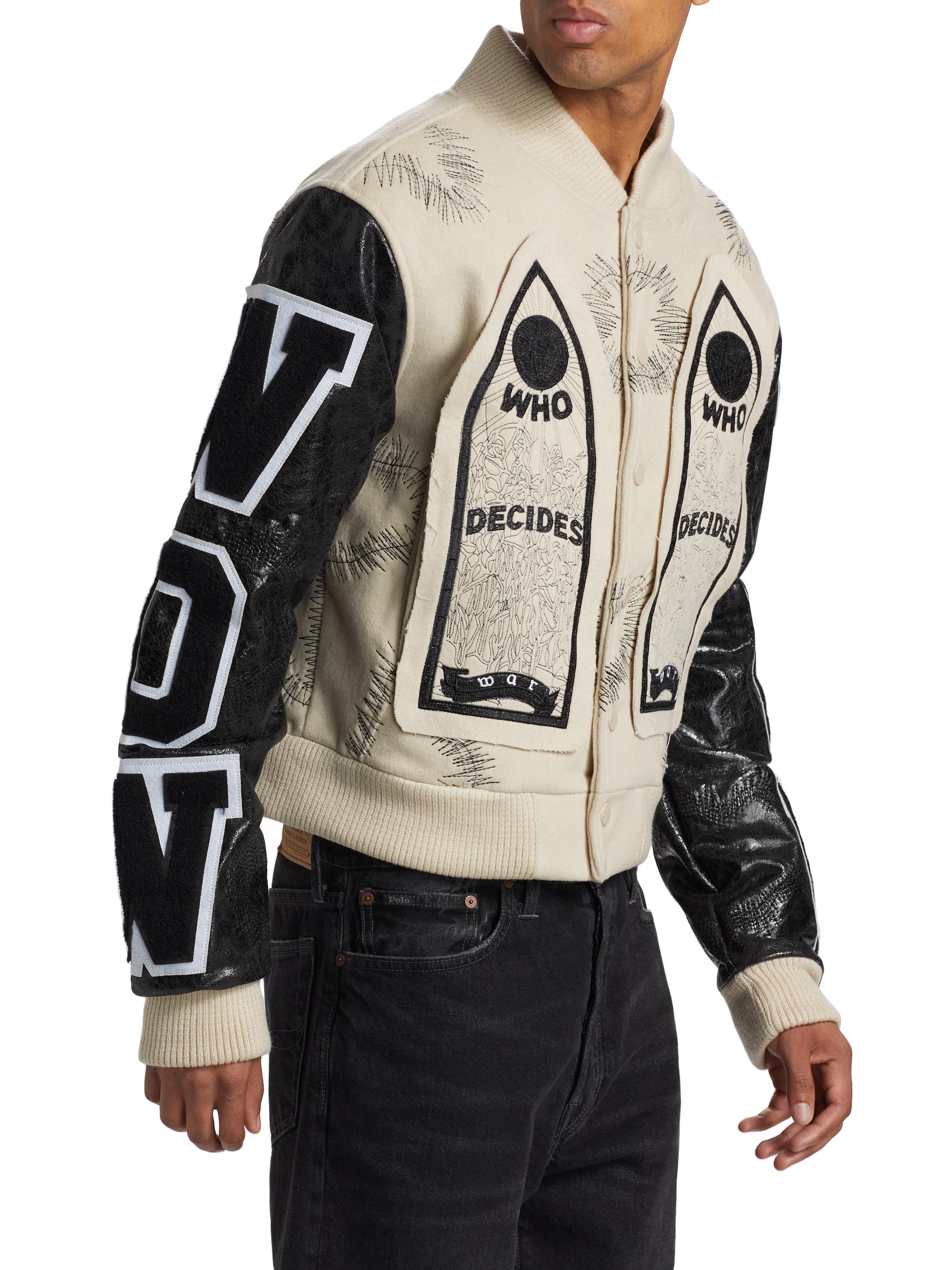 Namesake Wool-Blend Varsity Jacket