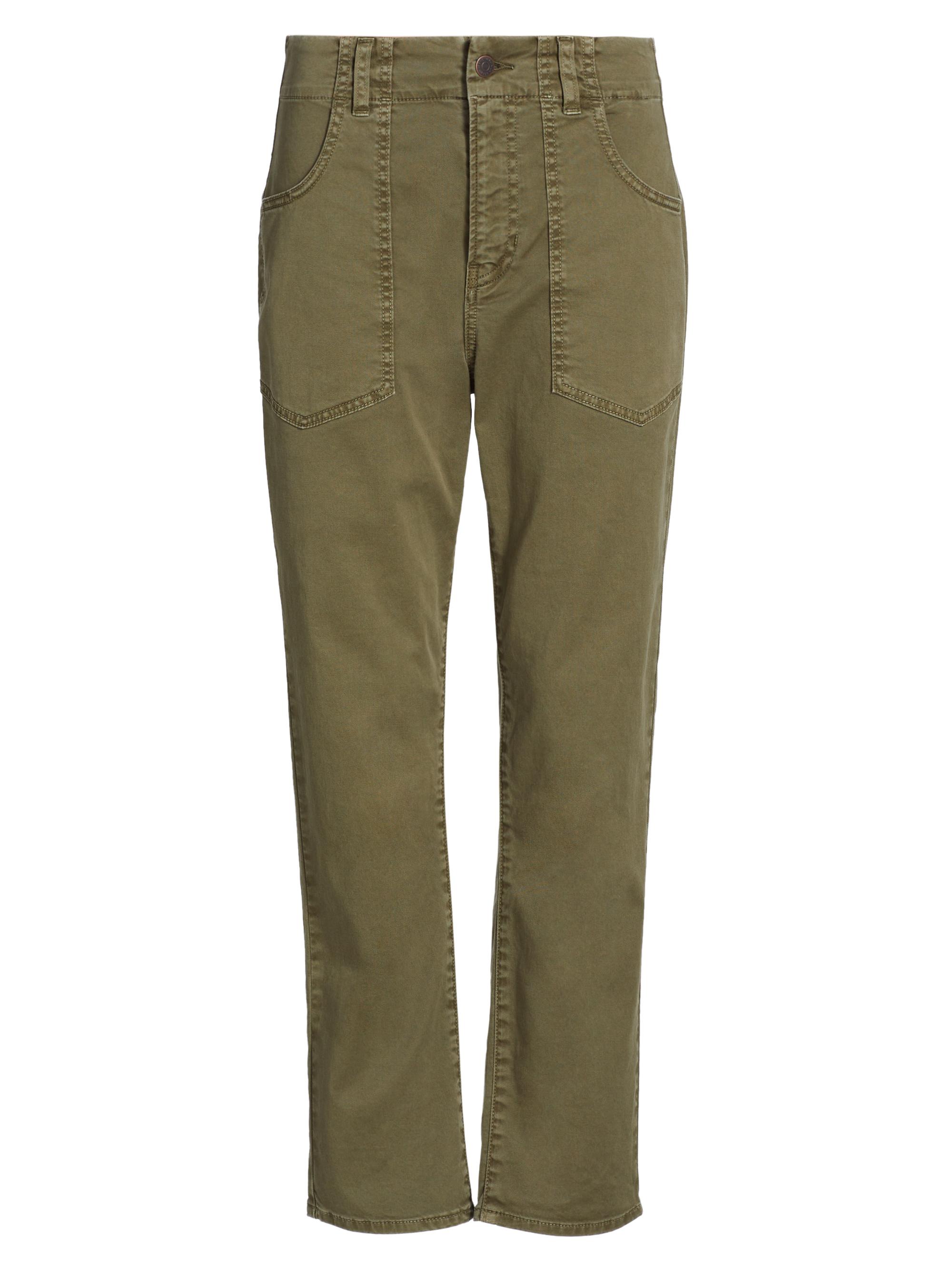 Veronica Beard Arya Cotton-Blend Straight-Leg Cargo Pants | Saks