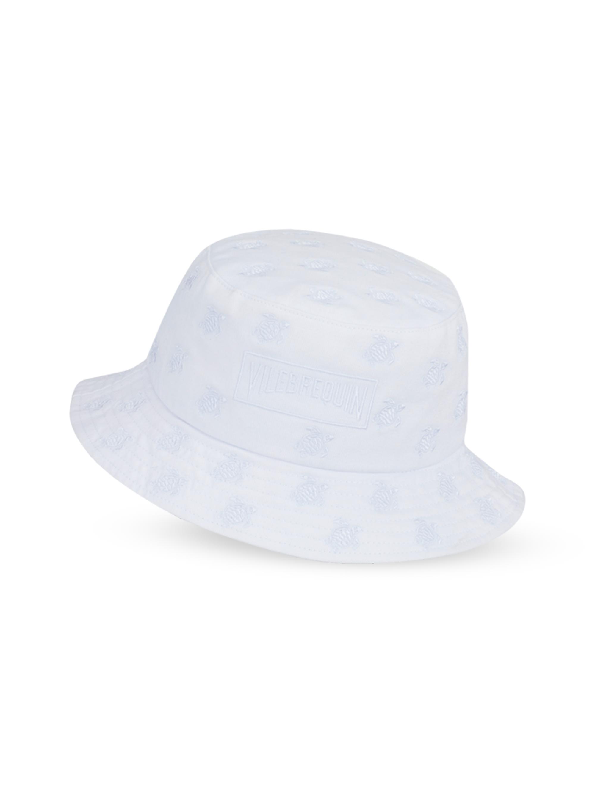 Vilebrequin Men's Boom Embroidered Logo Bucket Hat - White