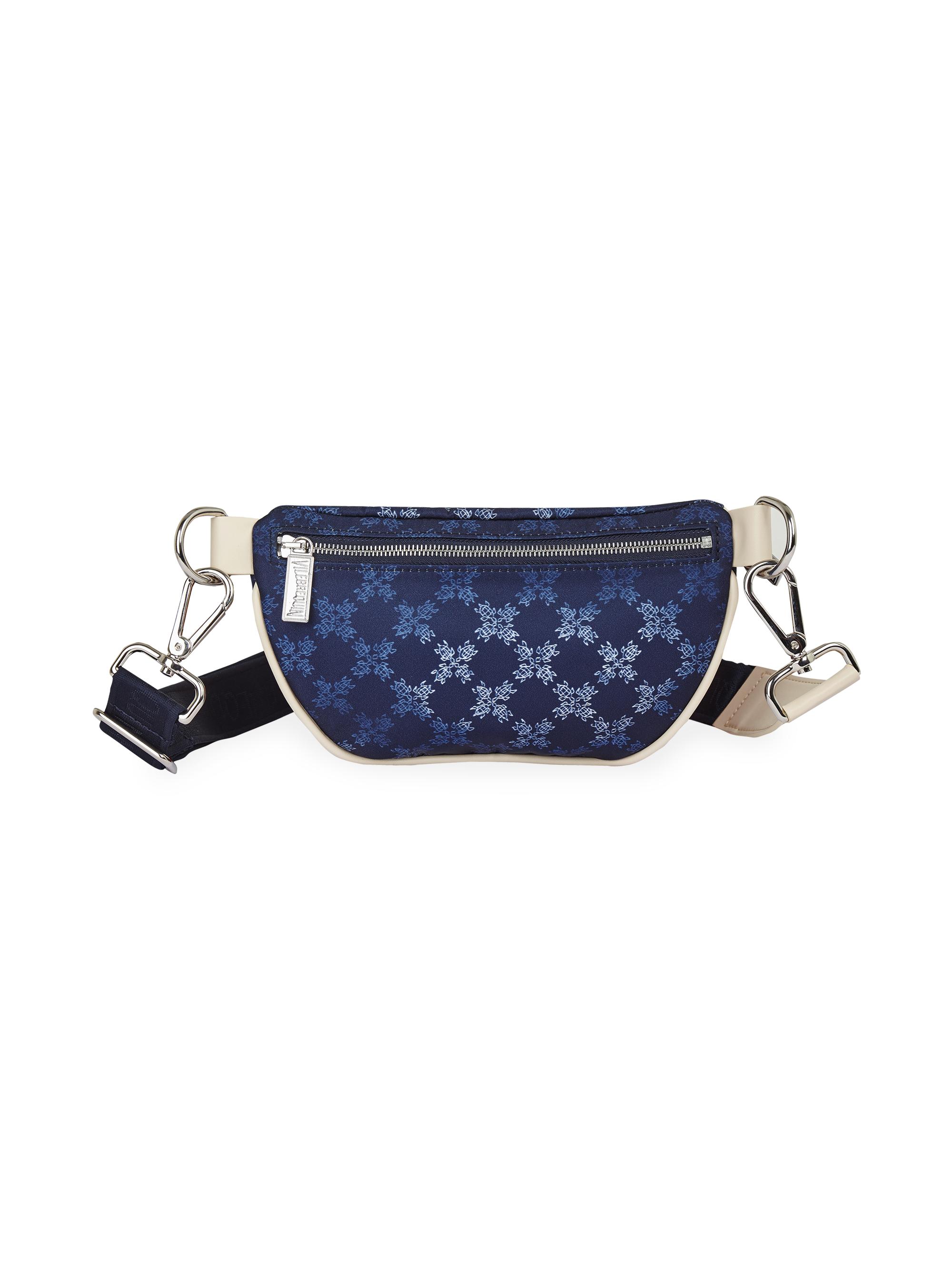 Vilebrequin Men's Jacquard Logo Belt Bag - Navy