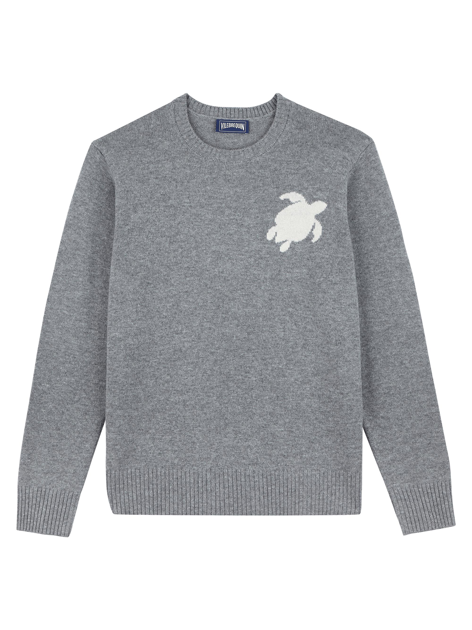 Vilebrequin Men's Rayol Logo Cotton-Blend Crewneck Sweater - Sea Blue