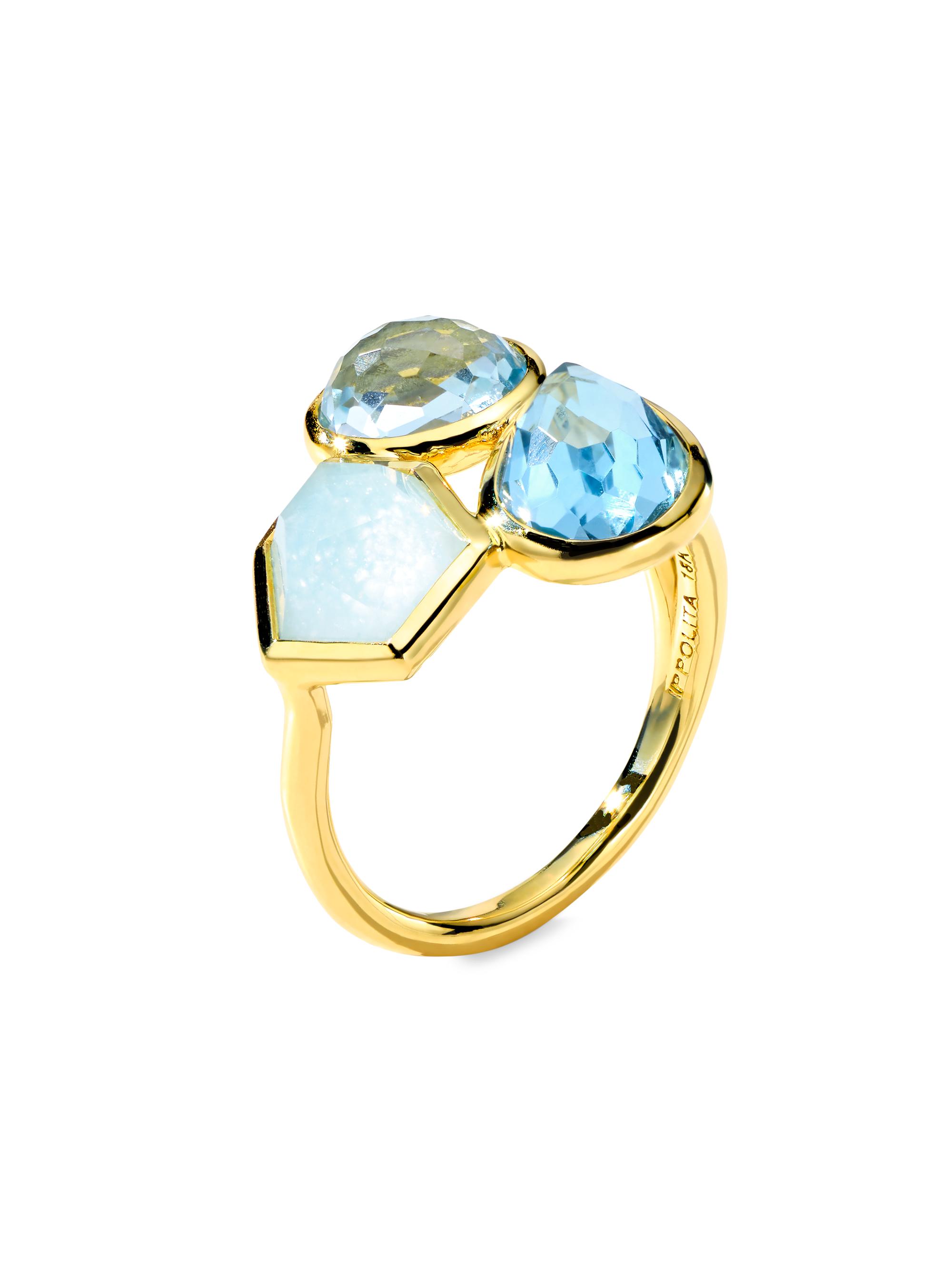 Ippolita Women's Rock Candy 18K Yellow Gold & Multi-Gemstone Cluster Ring - Mare