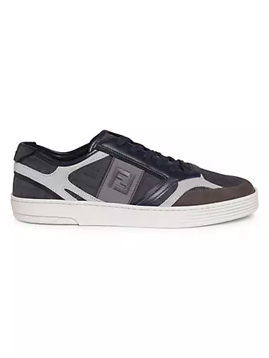 Step Leather Low-Top Sneakers