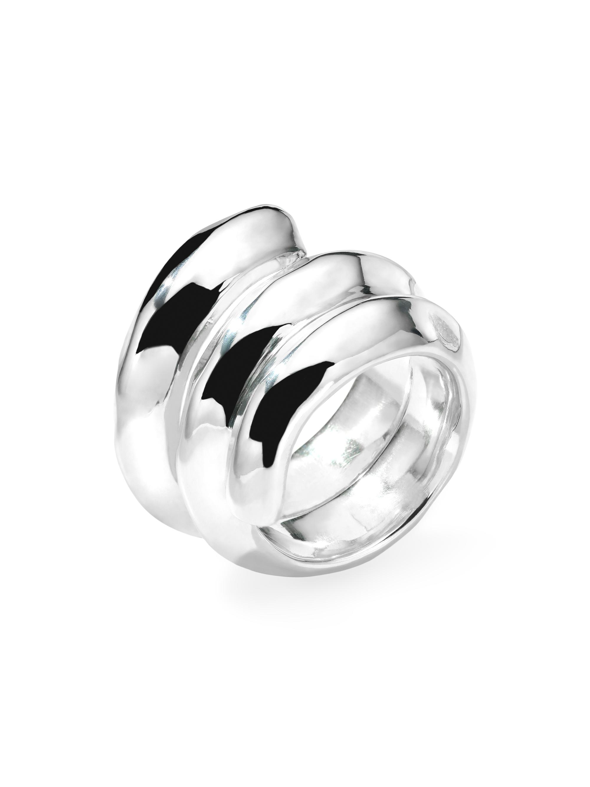 Ippolita Women's Classi Classico Sterling Silver Triple Wrap Ring - Silver