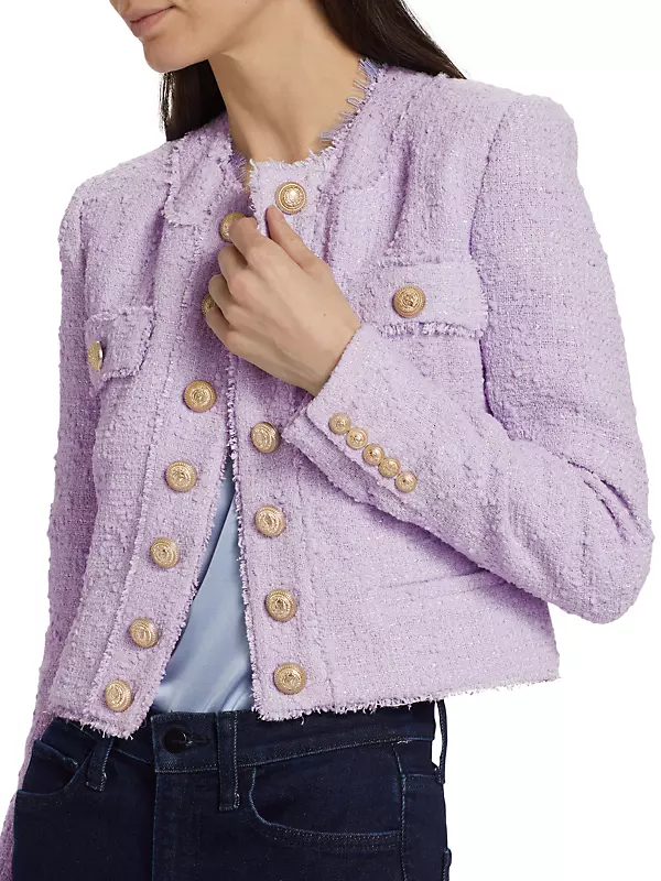 Shop Generation Love Karson Tweed Jacket | Saks Fifth Avenue