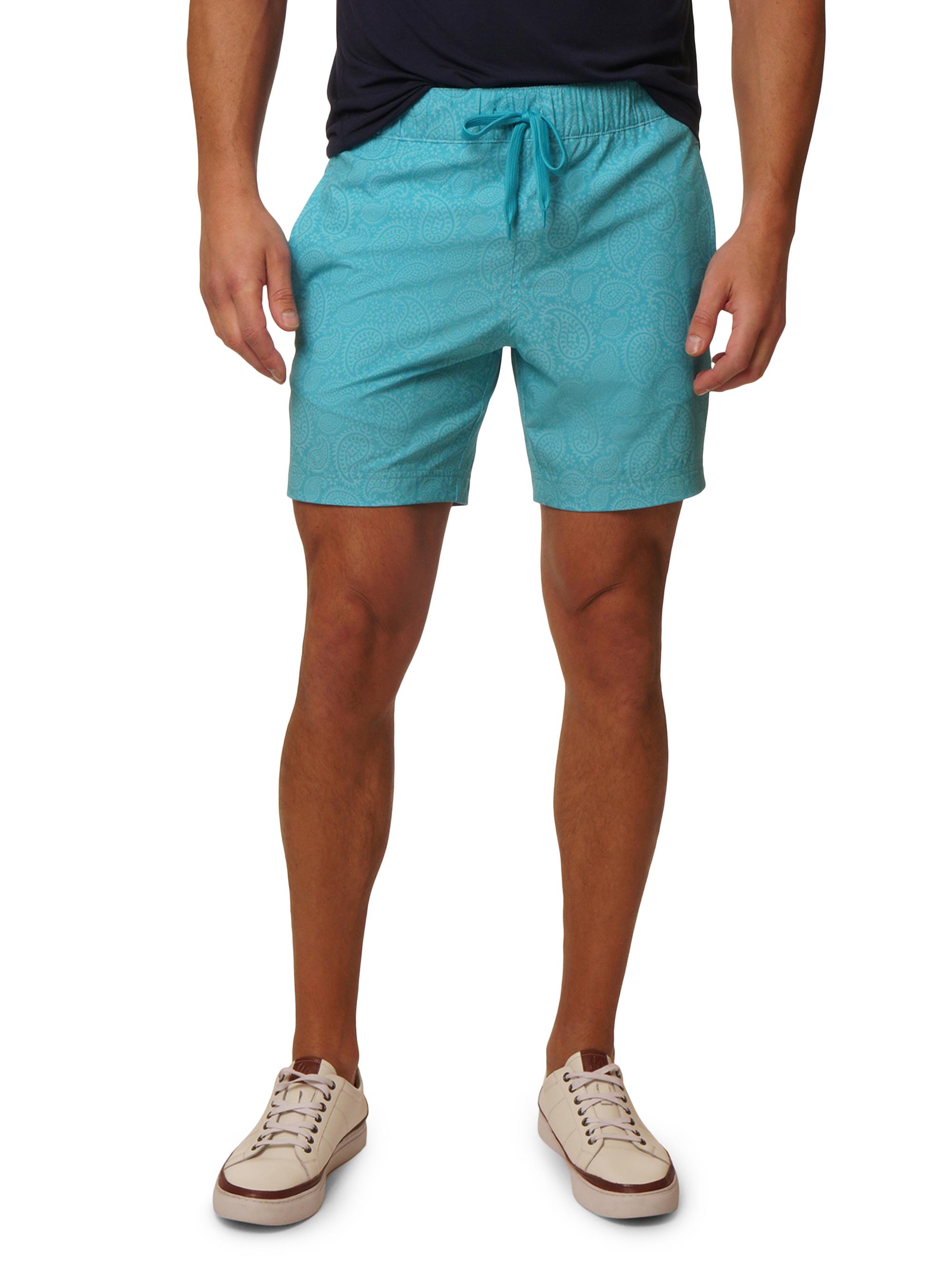 Robert Graham Men's Laken Swim Trunks - Aqua