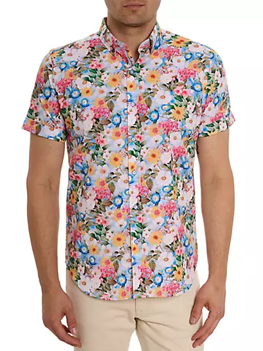 Taton Floral Cotton Shirt