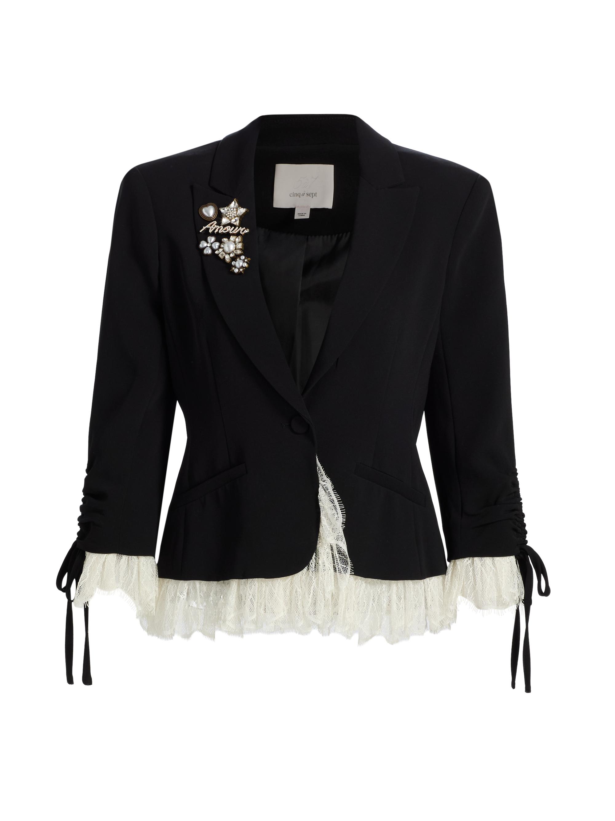 Cinq à Sept Women's Roxie Le Petite Blazer - Black