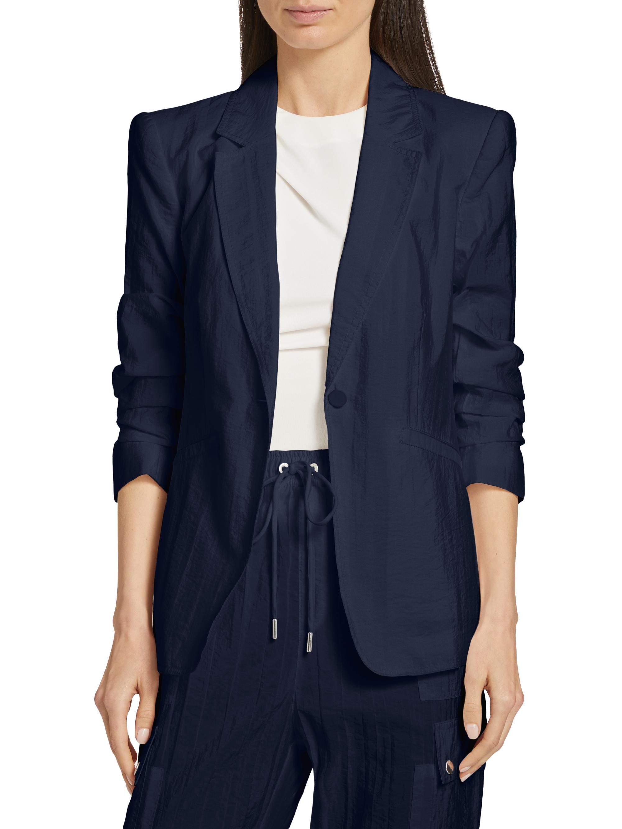 Cinq à Sept Khloe Crinkled Blazer | Saks Fifth Avenue