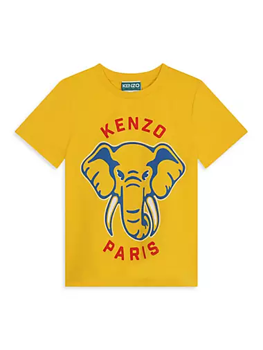 Little Kid's & Kid's Logo Elephant T-Shirt