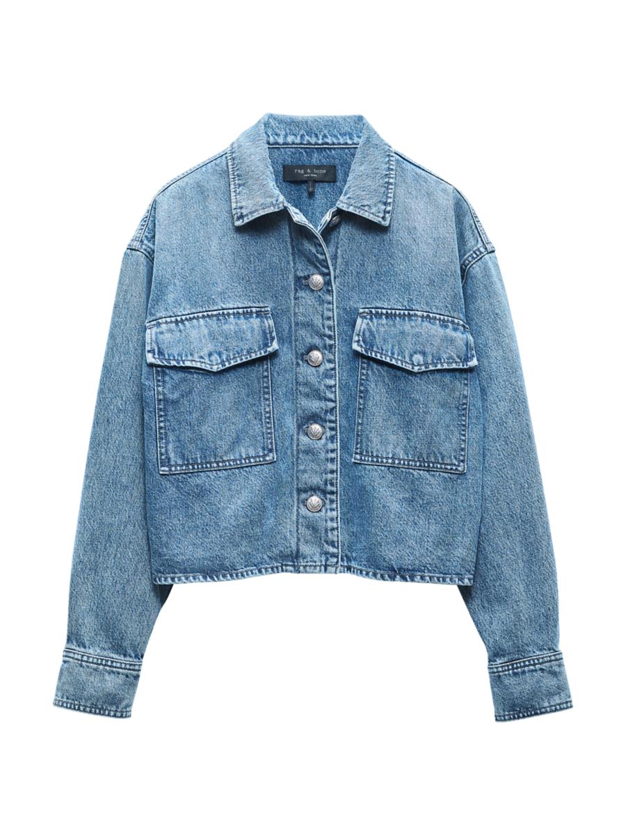 ジャケット・アウター Rag&Bone Ajax Rag & Bone Alex Jacket Made in USA of Japanese Selvedge Raw