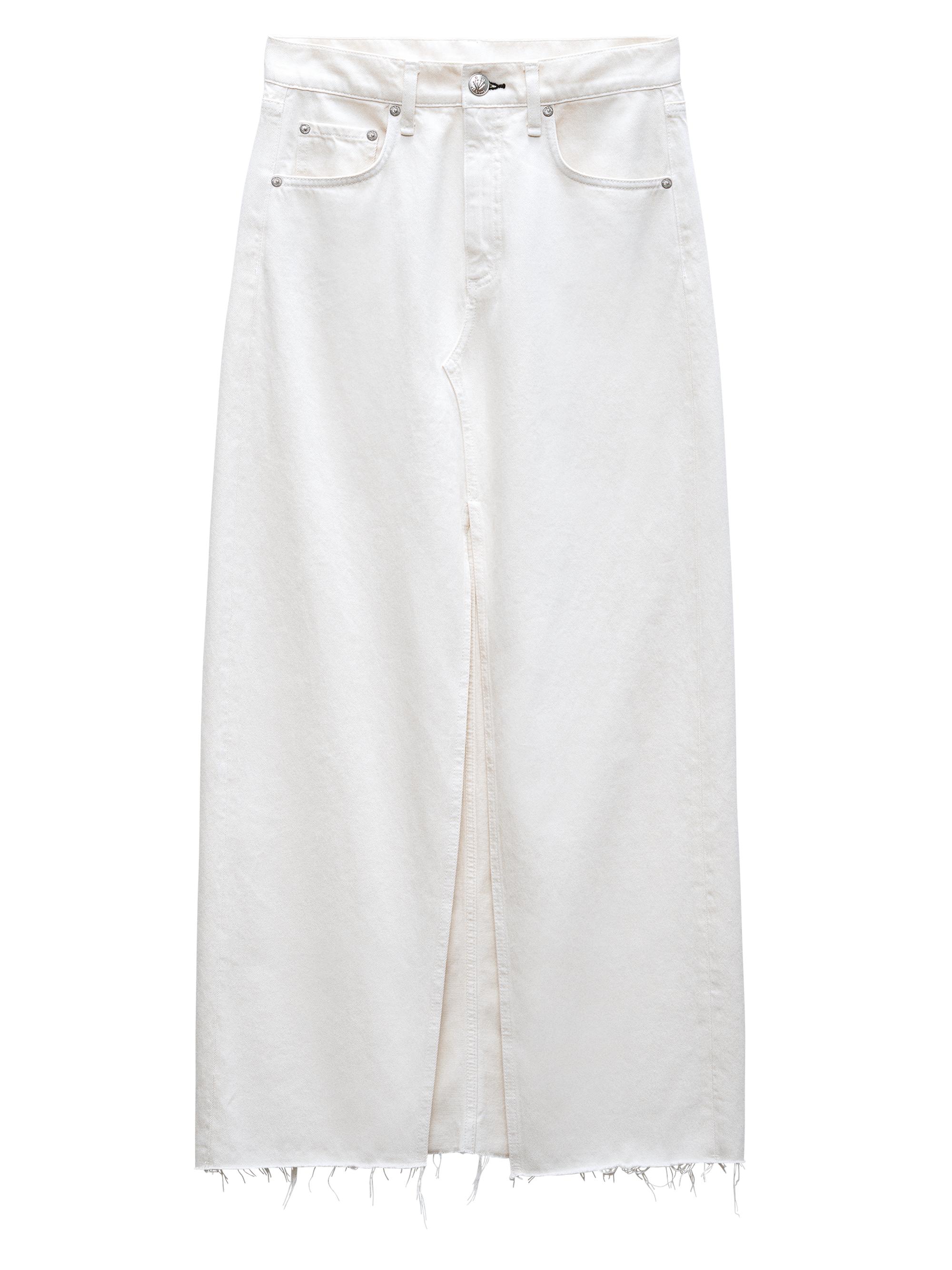 Avery Denim Maxi Skirt