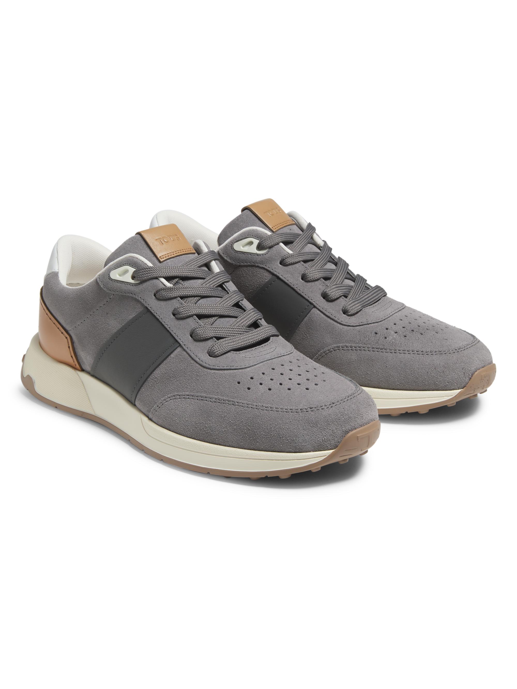 靴 TOD'S mesh leather tech sneakers archive TOD'S mesh leather tech sneakers archive Tod's Logo-Embellished