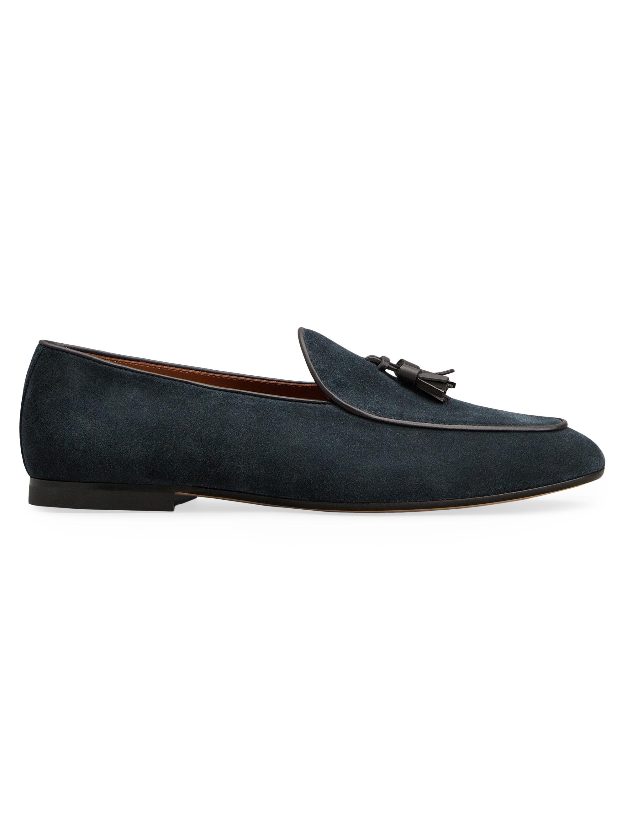 Tod's Men's Tassel Leather Loafers - Notte