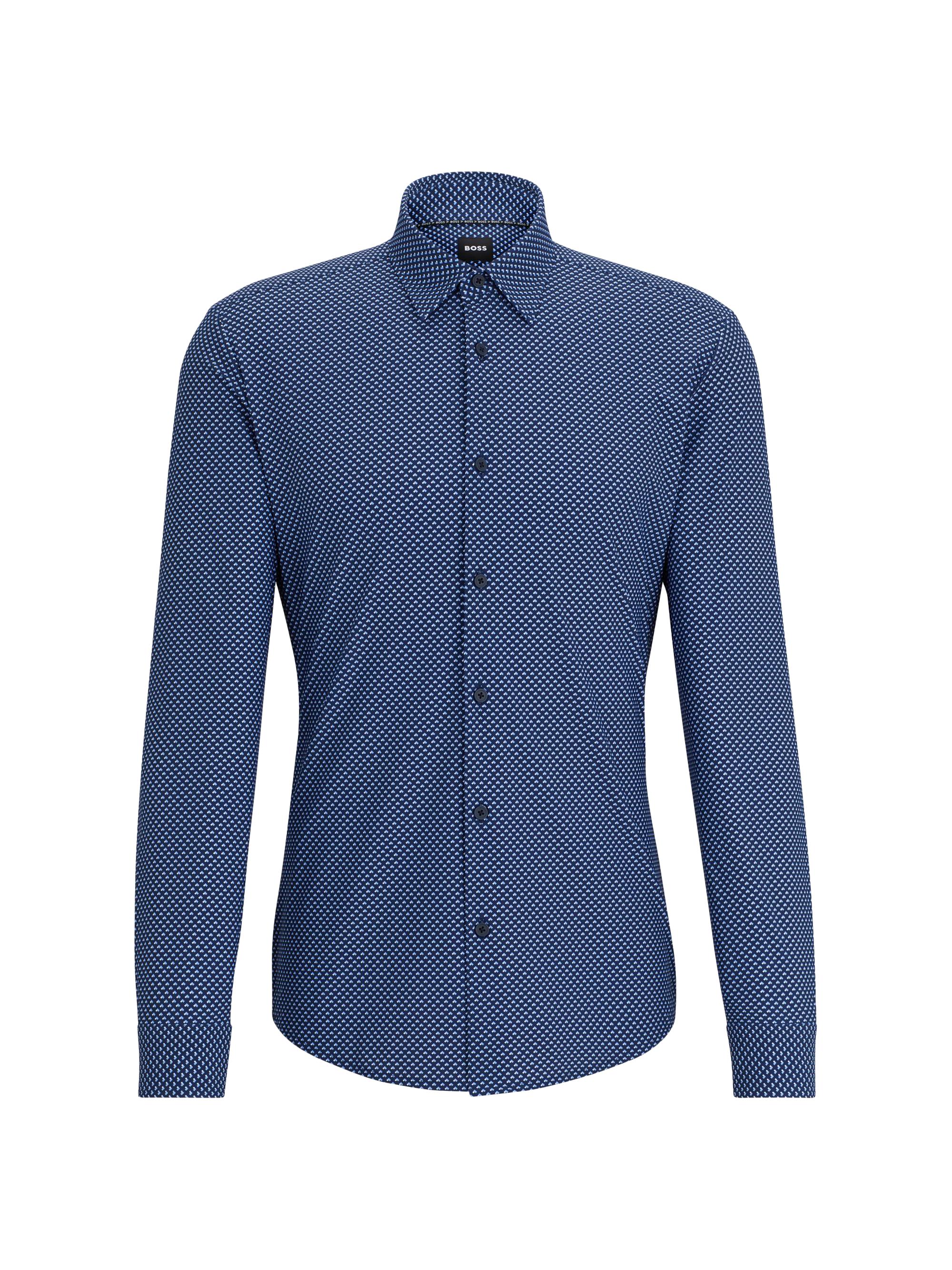 BOSS Slim-Fit Shirt in Printed Performance-Stretch Fabric | Saks Fifth  Avenue