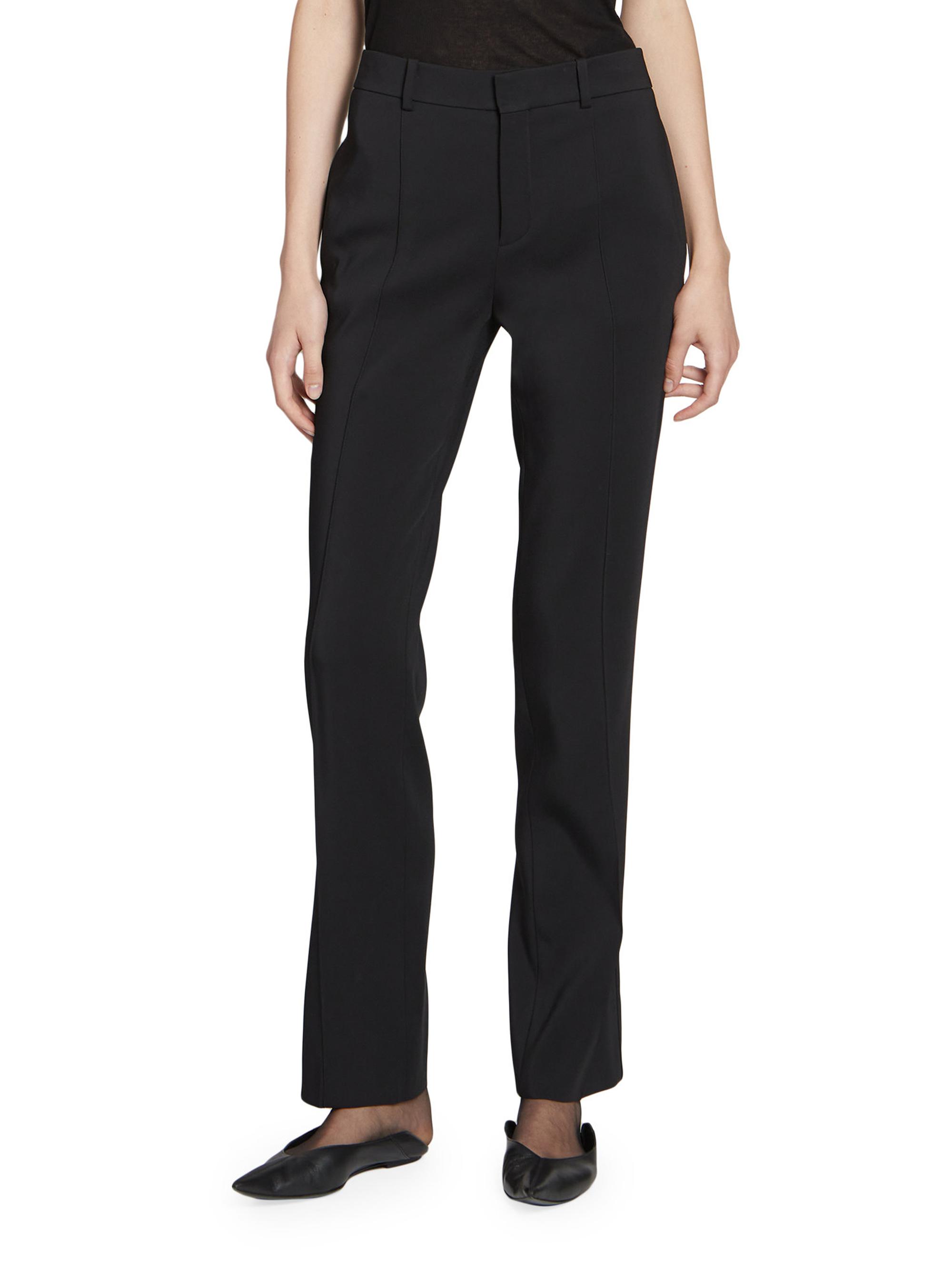 Saint Laurent Low-Rise Pants in Stretch Gabardine | Saks Fifth Avenue