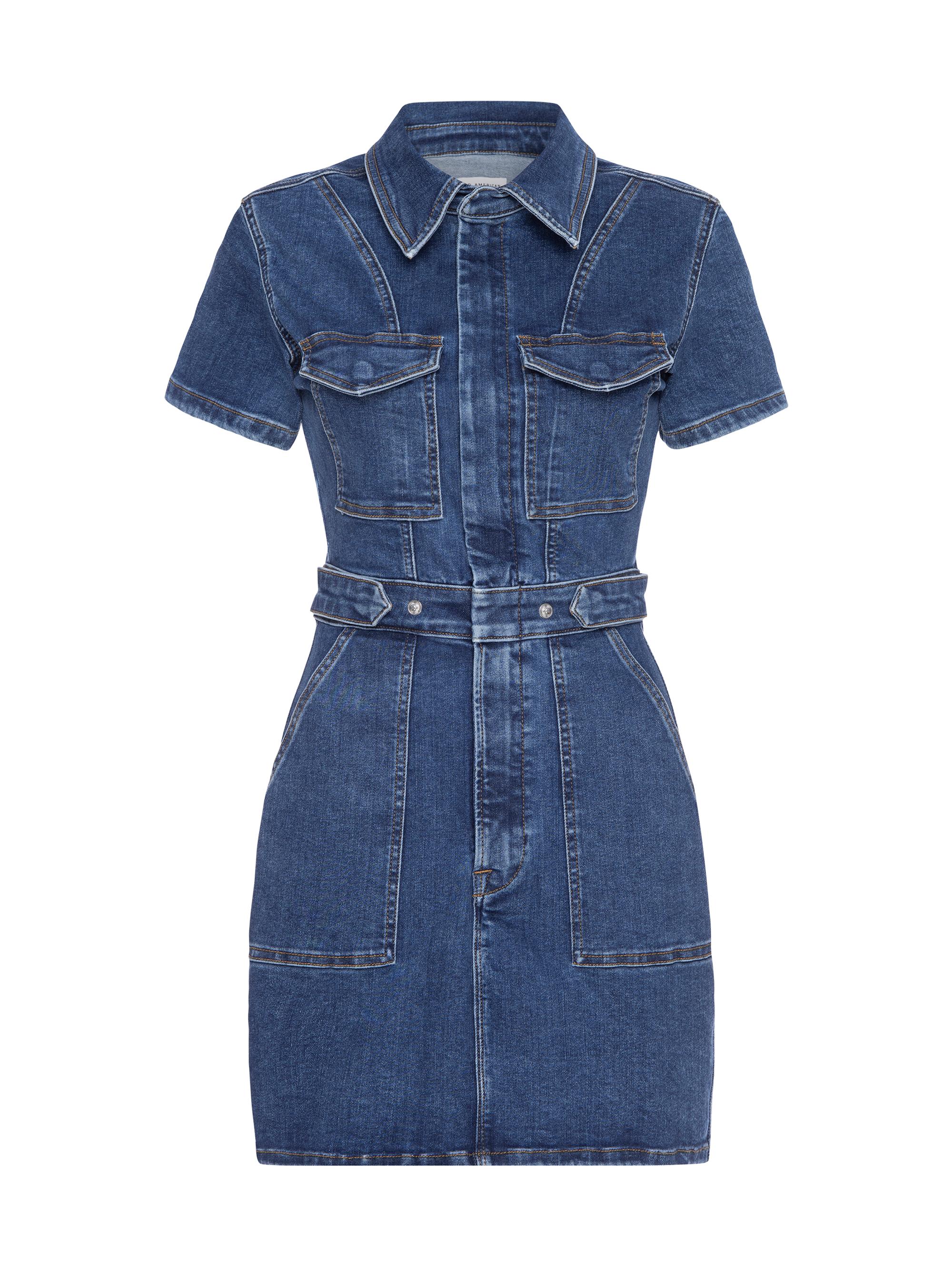 Good American Women's Fit For Success Minidress - Indigo