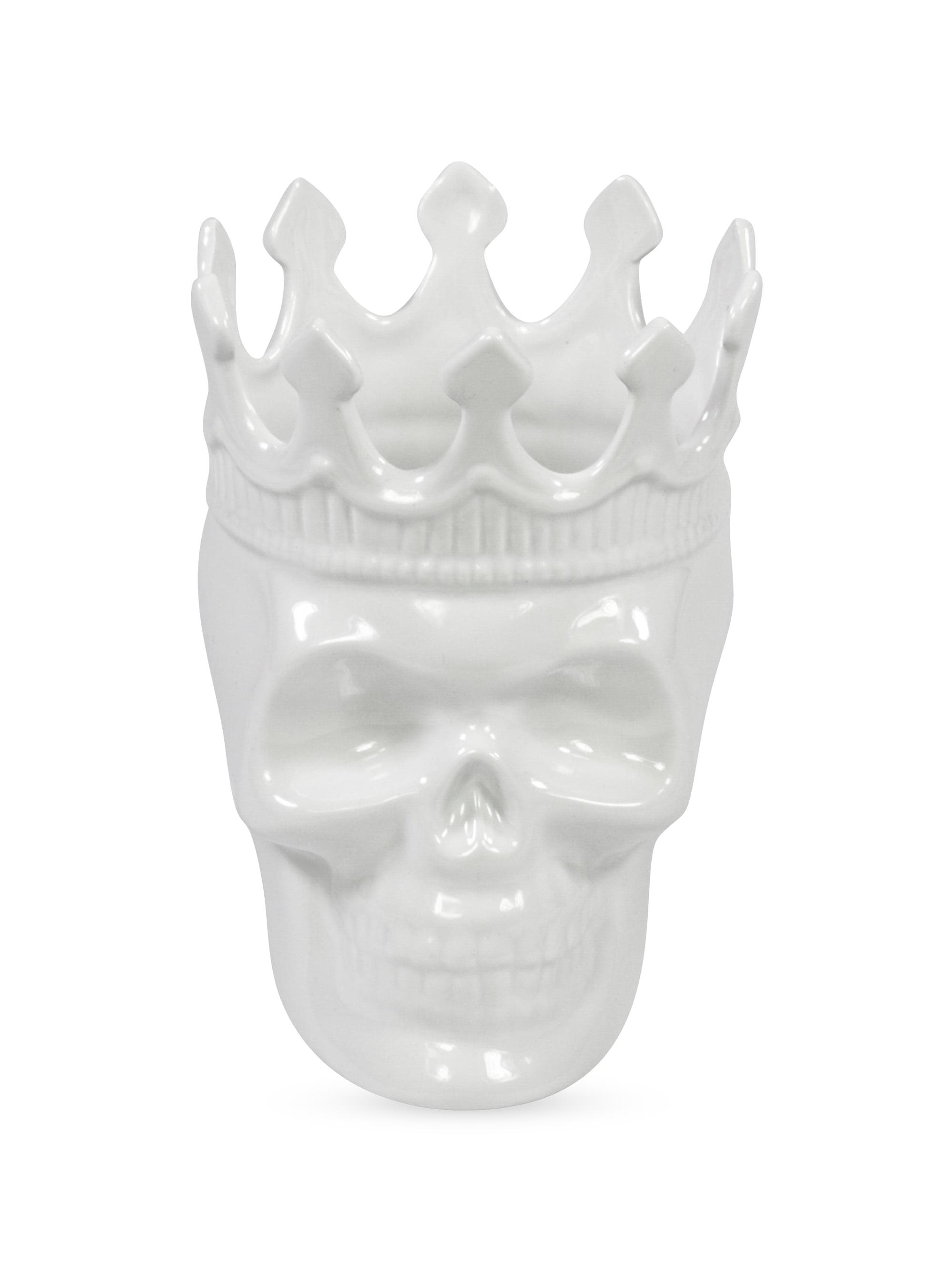 Thompson Ferrier Louise Skull Candle - Rose De Vents