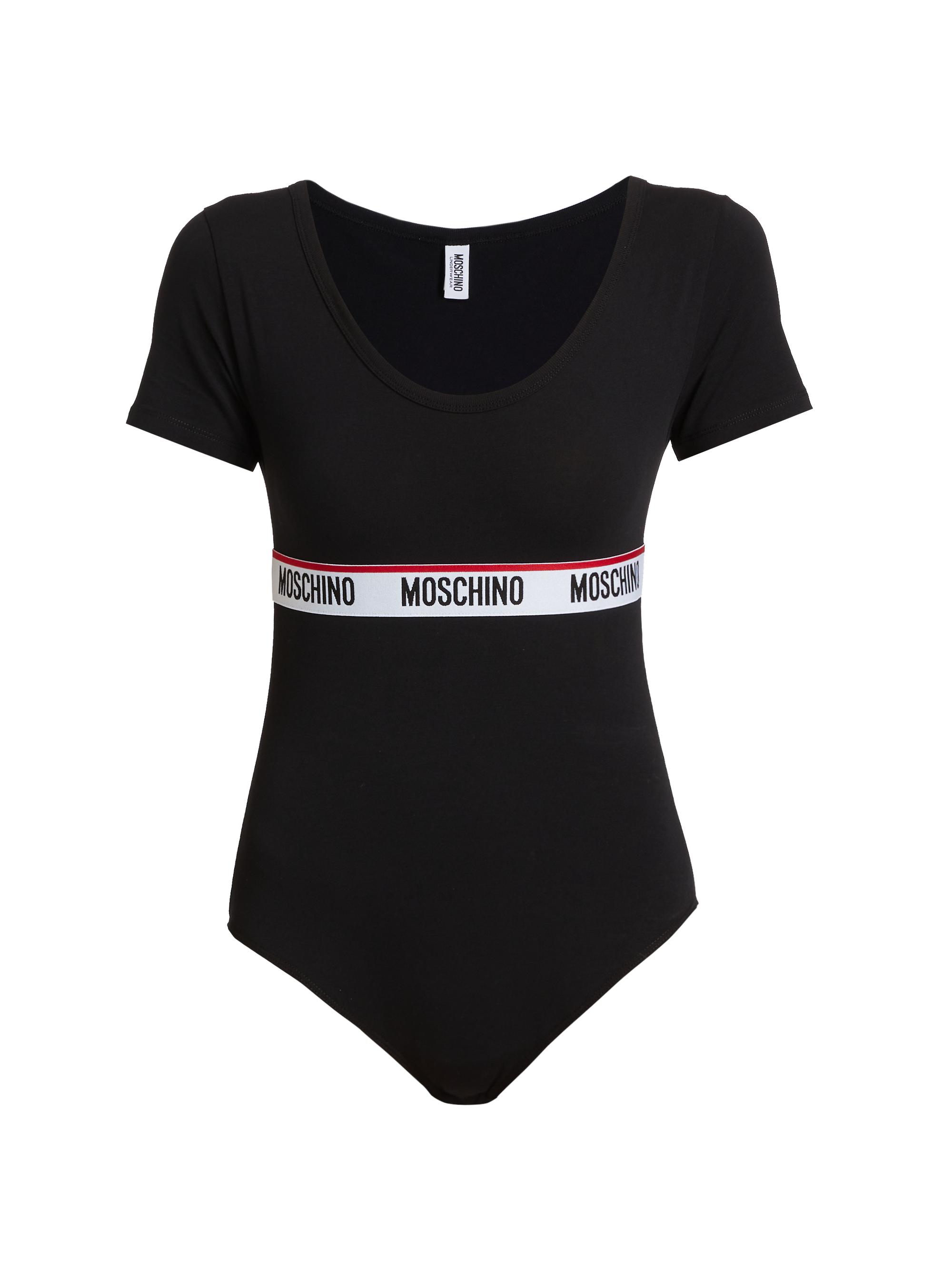 Moschino Women's Mos Under Donna-Velmar Bodysuit - Black