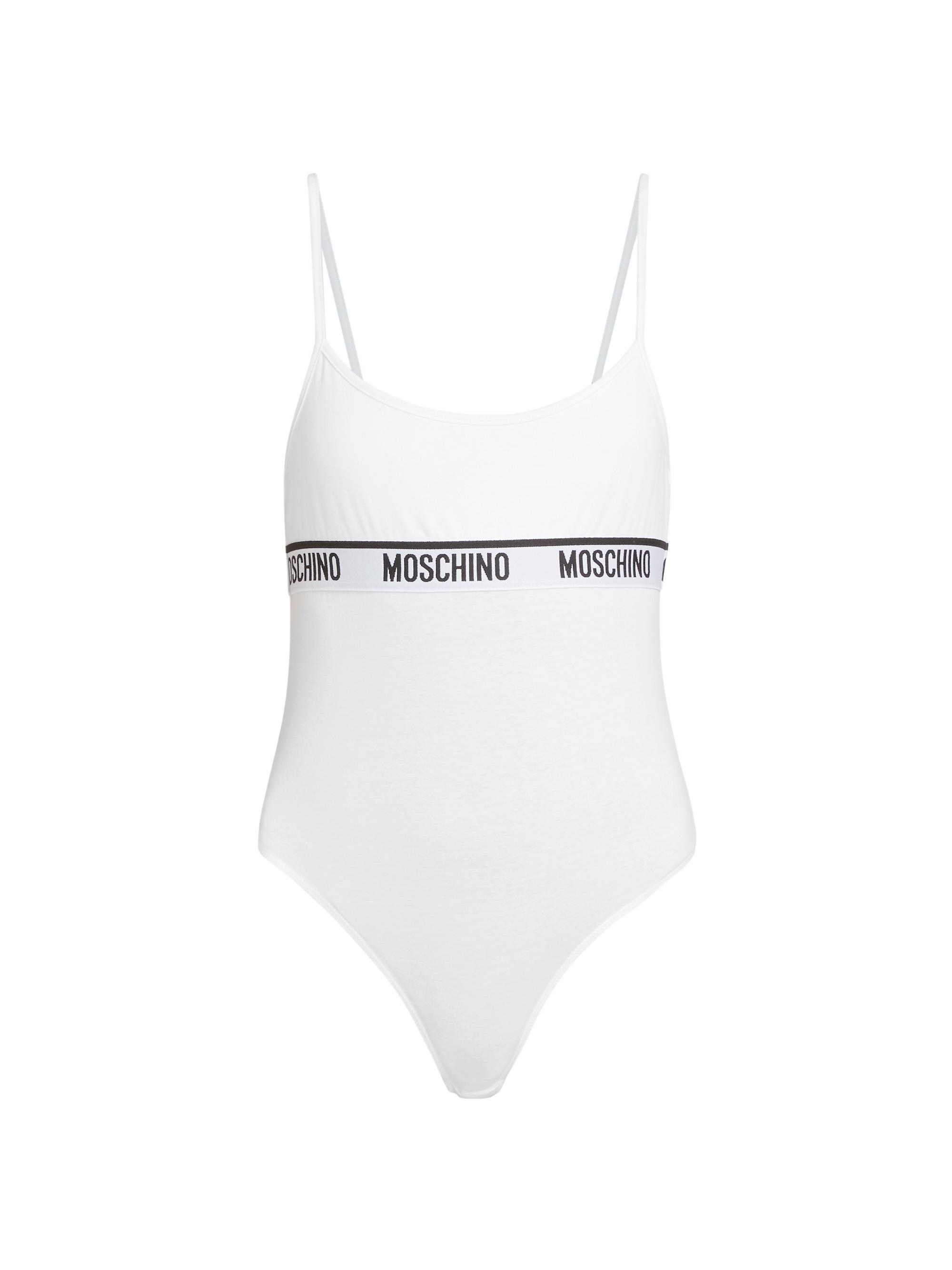 Moschino Women's Mos Under Donna Bodysuit - White