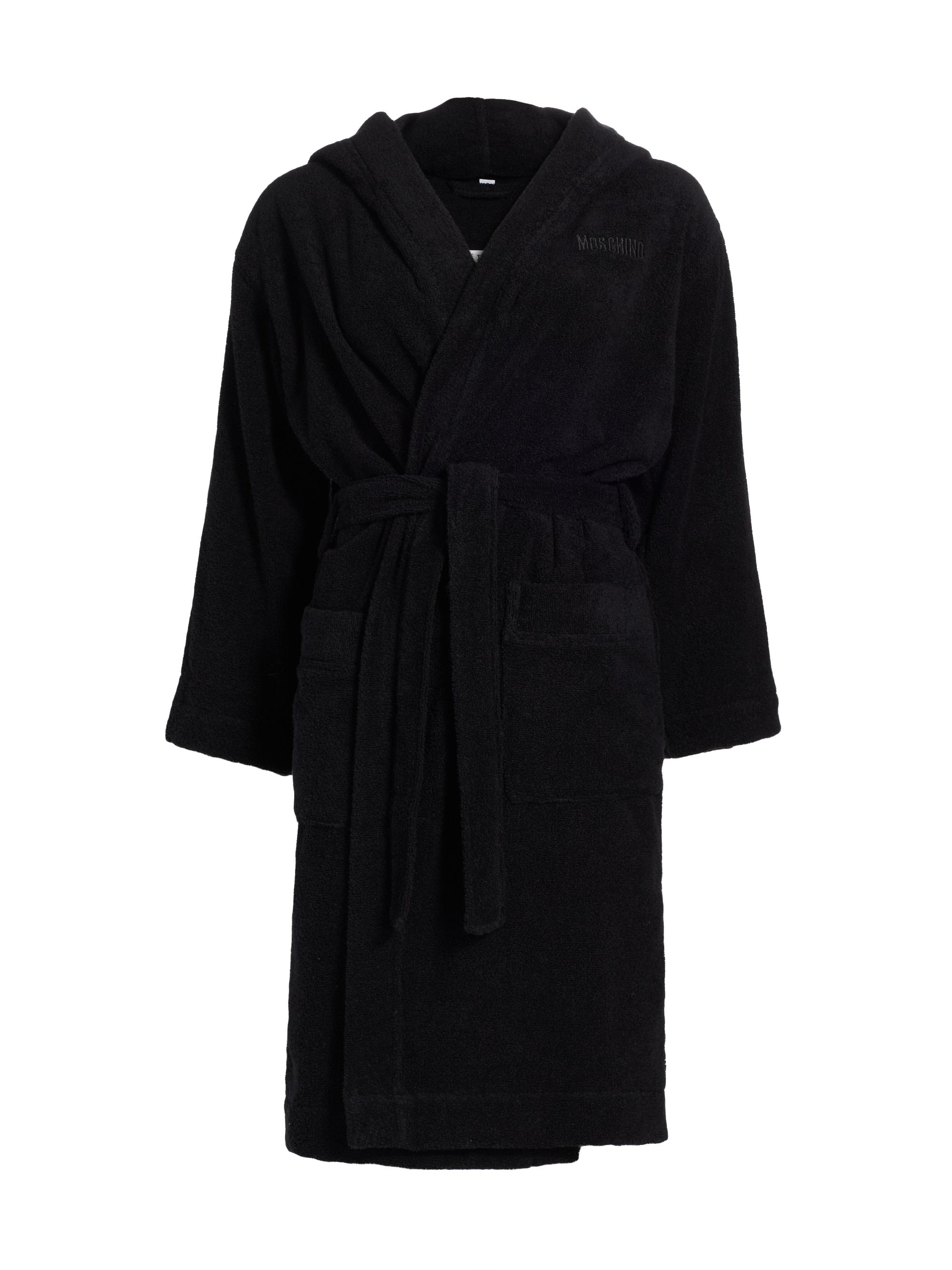 Moschino Women's Mos Under Donna-Velmar Robe - Black
