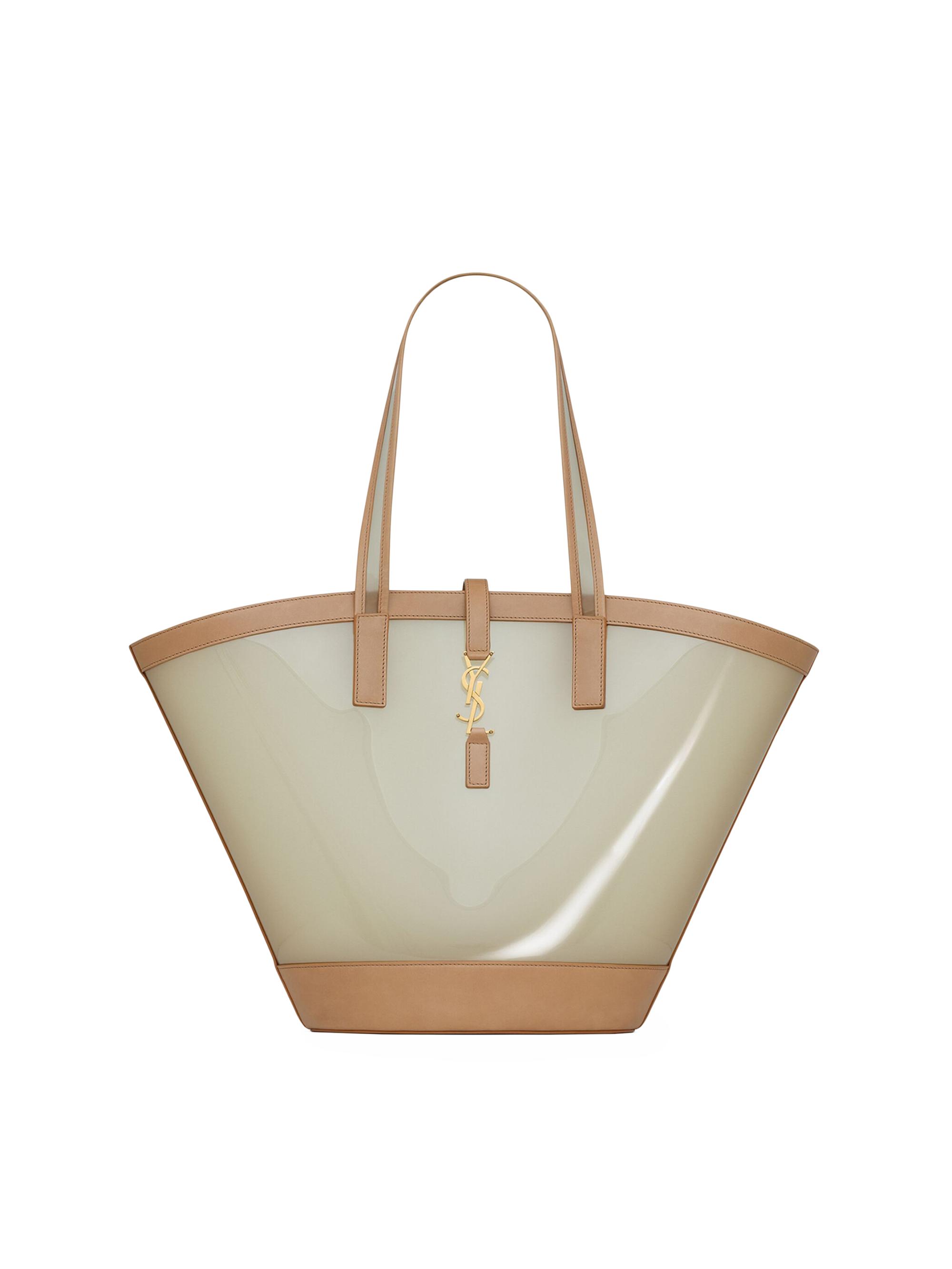 Saint Laurent Women's Panier  Basket Tote Bag - Oatmilk