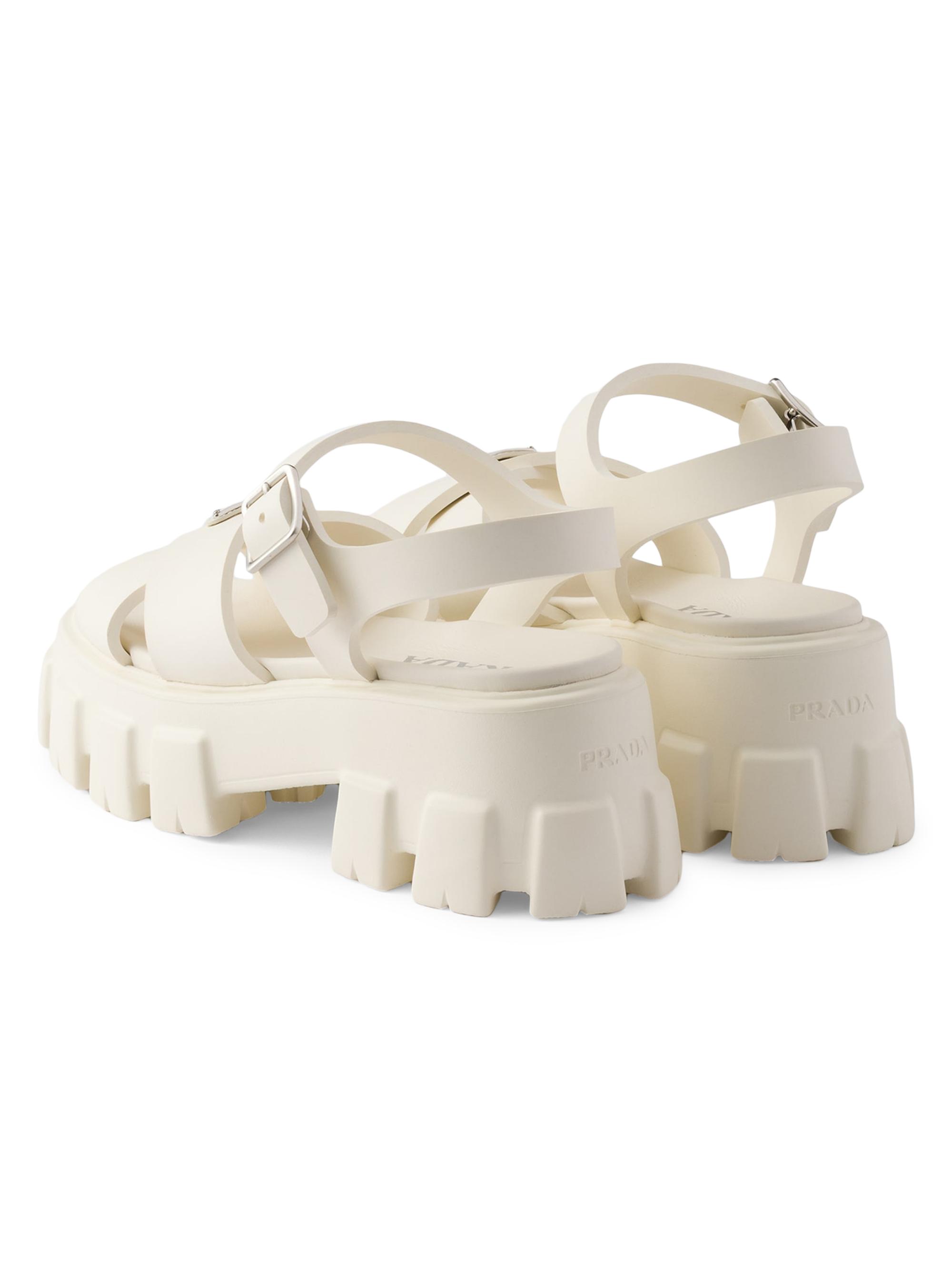 Prada Monolith Rubber Sandals | Saks Fifth Avenue
