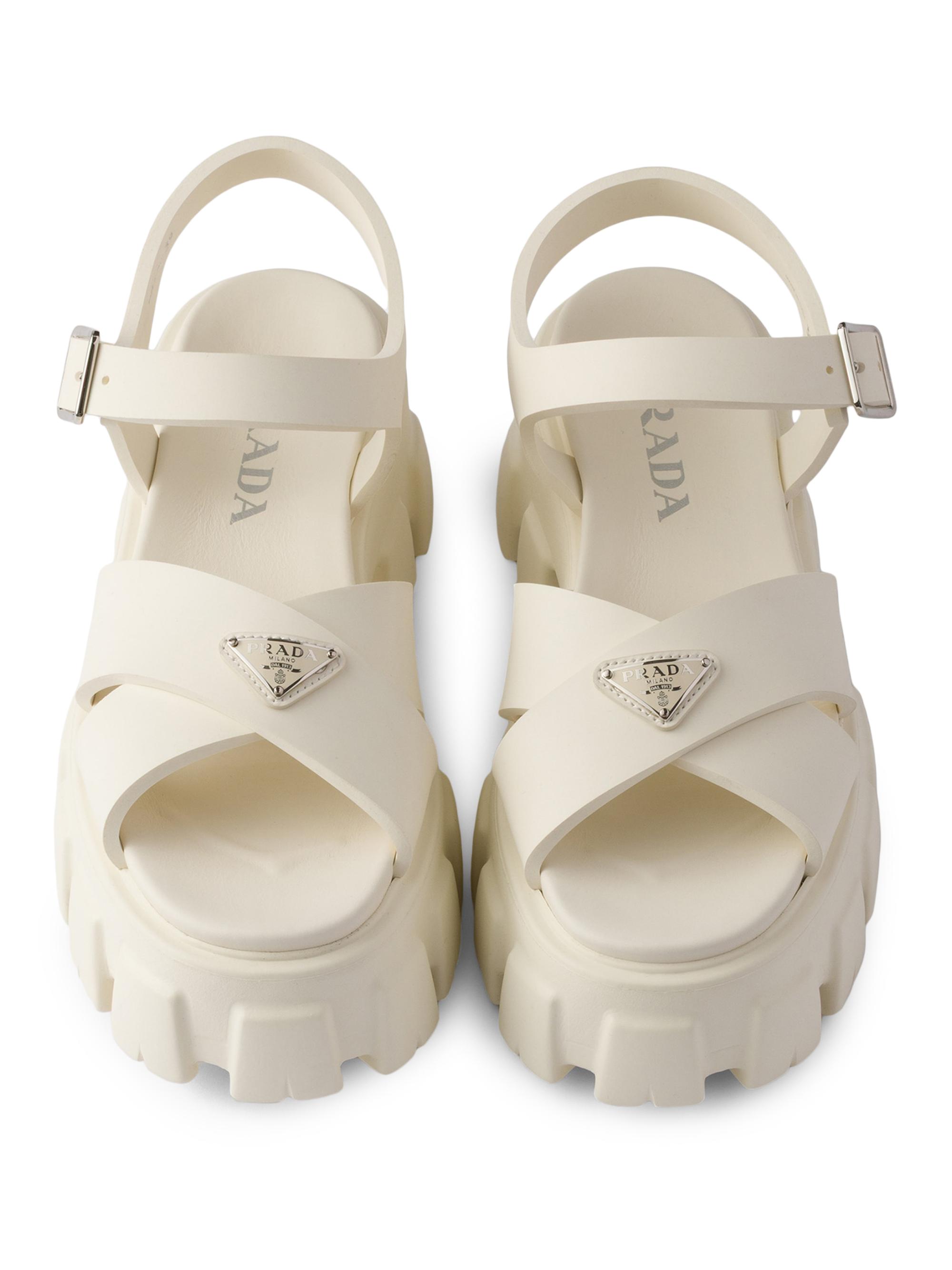Prada Monolith Rubber Sandals | Saks Fifth Avenue