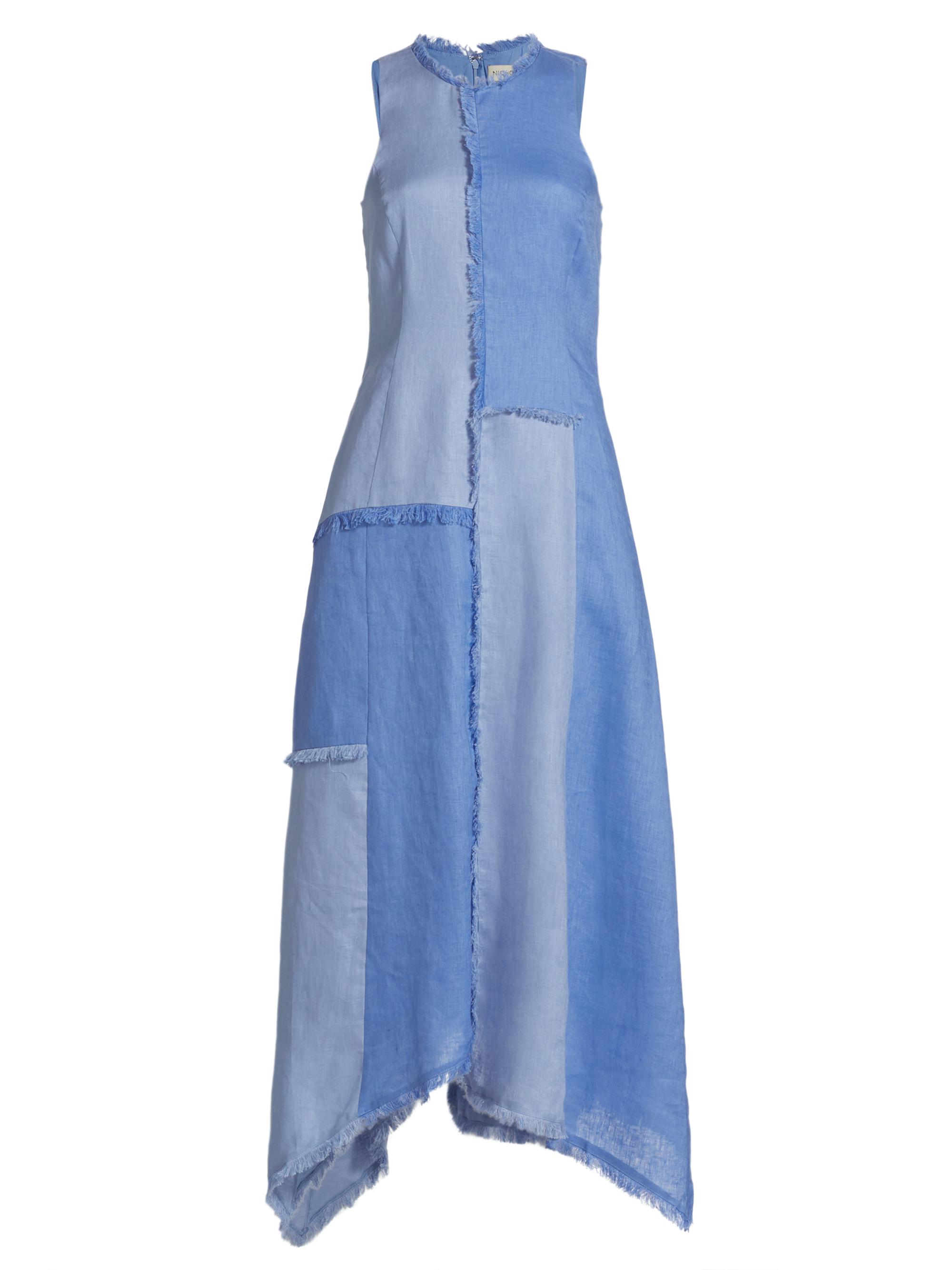 Nicholas the Label Thalassa Patchwork Linen Handkerchief Dress | Saks Fifth  Avenue
